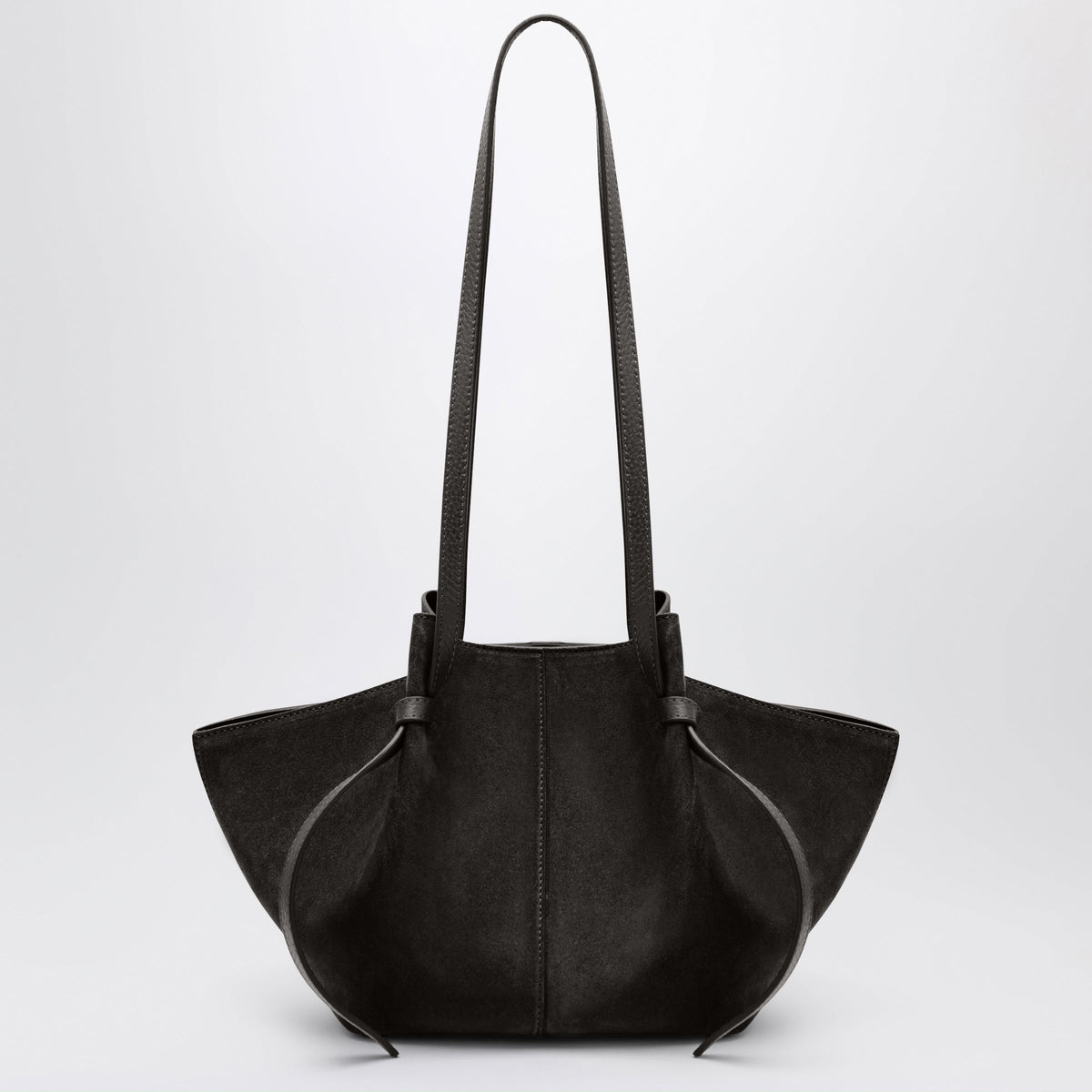 Yuzefi Mochi Bag In Ganache Suede Leather Women YUZEFI