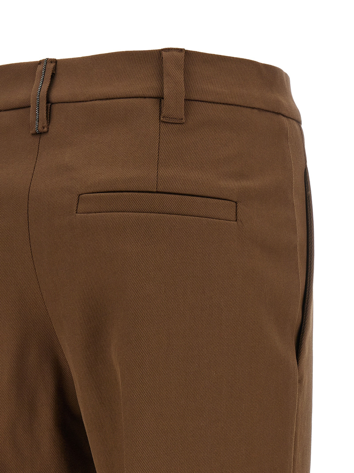 Brunello Cucinelli Women 'Monile' Cotton Pants BRUNELLO CUCINELLI