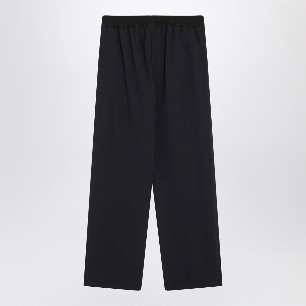 Miu Miu Blue Wool Pants Women MIU MIU