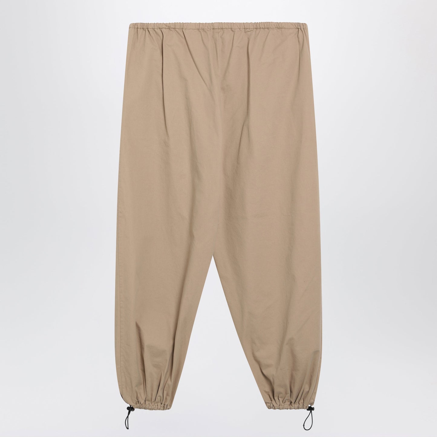 Miu Miu Beige Gabardine Pants Women MIU MIU