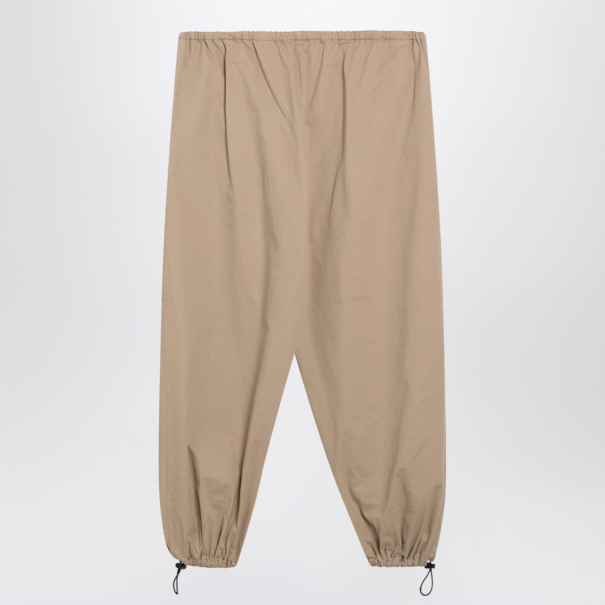 Miu Miu Beige Gabardine Pants Women MIU MIU
