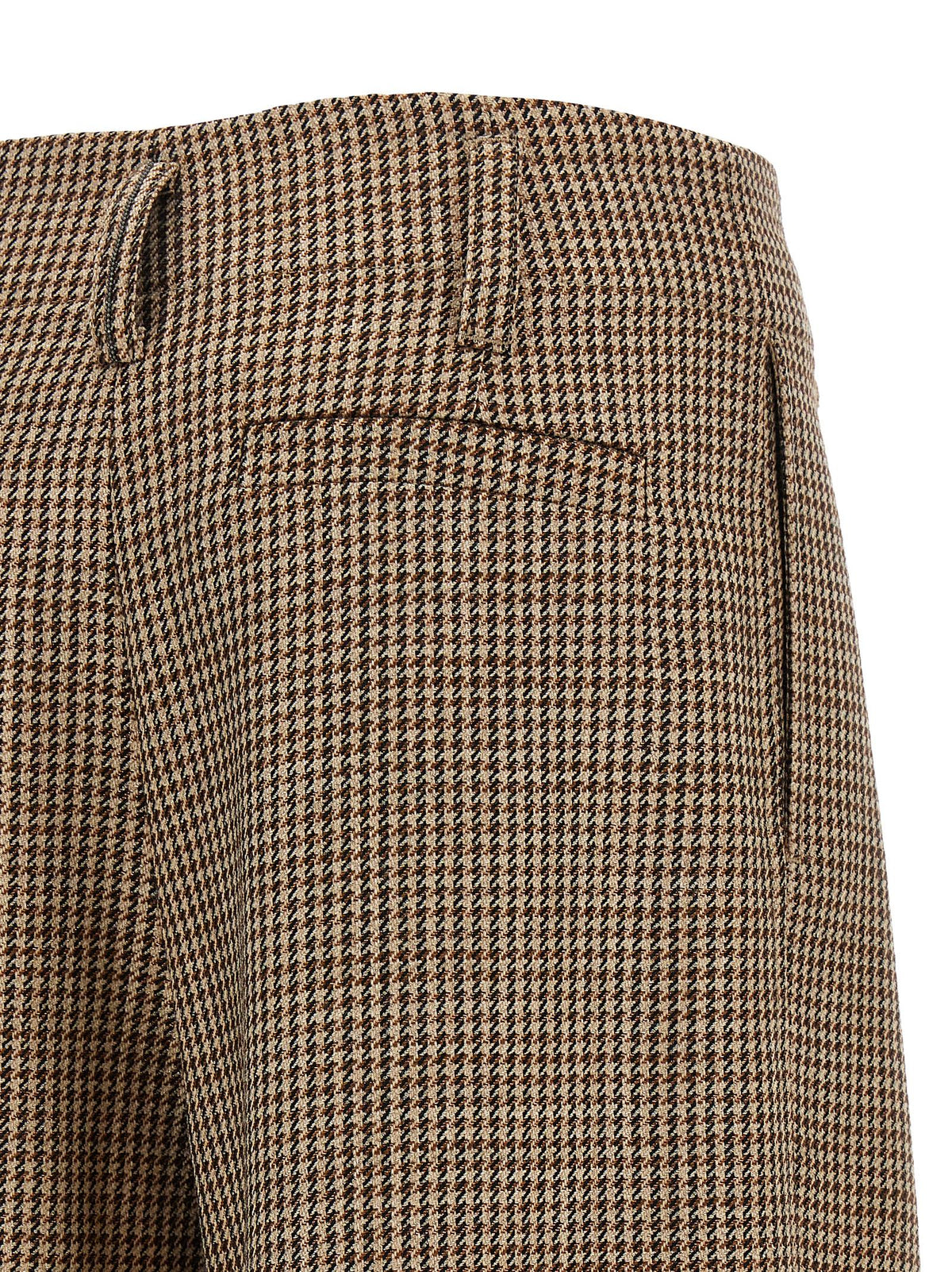 Brunello Cucinelli Women Prince Of Wales Lamé Pants BRUNELLO CUCINELLI
