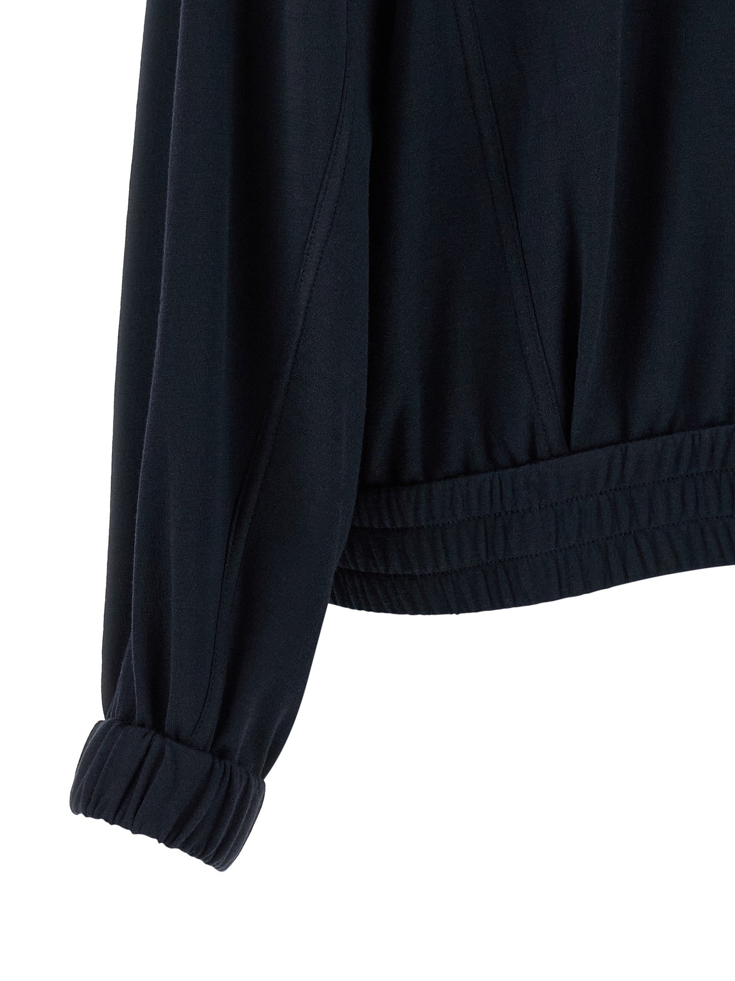 Brunello Cucinelli Women 'Shiny Zipper Pull' Sweatshirt BRUNELLO CUCINELLI