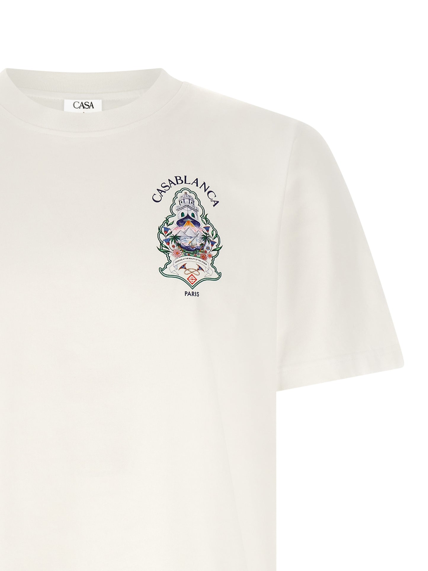 Casablanca Men 'Hotel Emblem' Print T-Shirt CASABLANCA