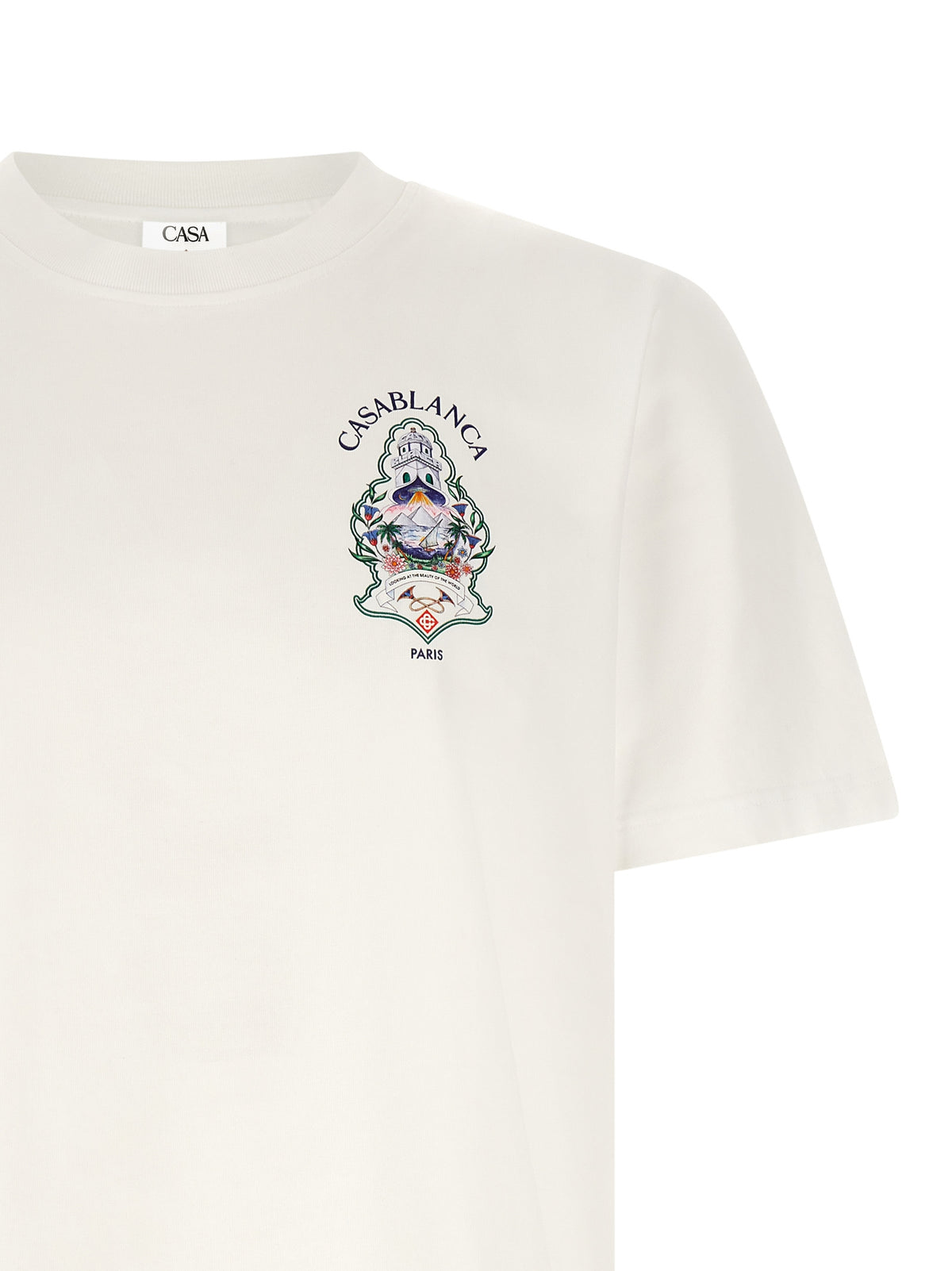 Casablanca Men 'Hotel Emblem' Print T-Shirt CASABLANCA