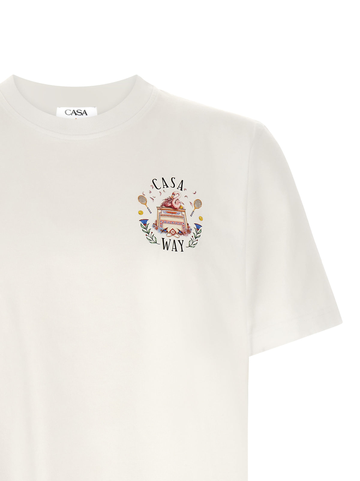 Casablanca Men T-Shirt With 'Casa Way' Print CASABLANCA