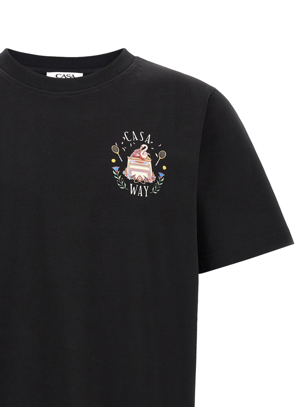 Casablanca Men T-Shirt With 'Casa Way' Print CASABLANCA
