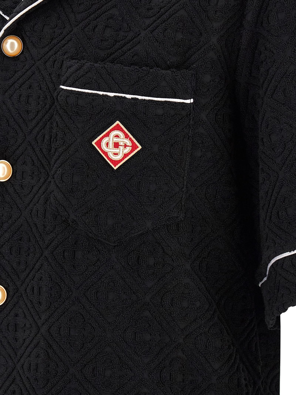 Casablanca Men 'Toweling Monogram' Shirt CASABLANCA