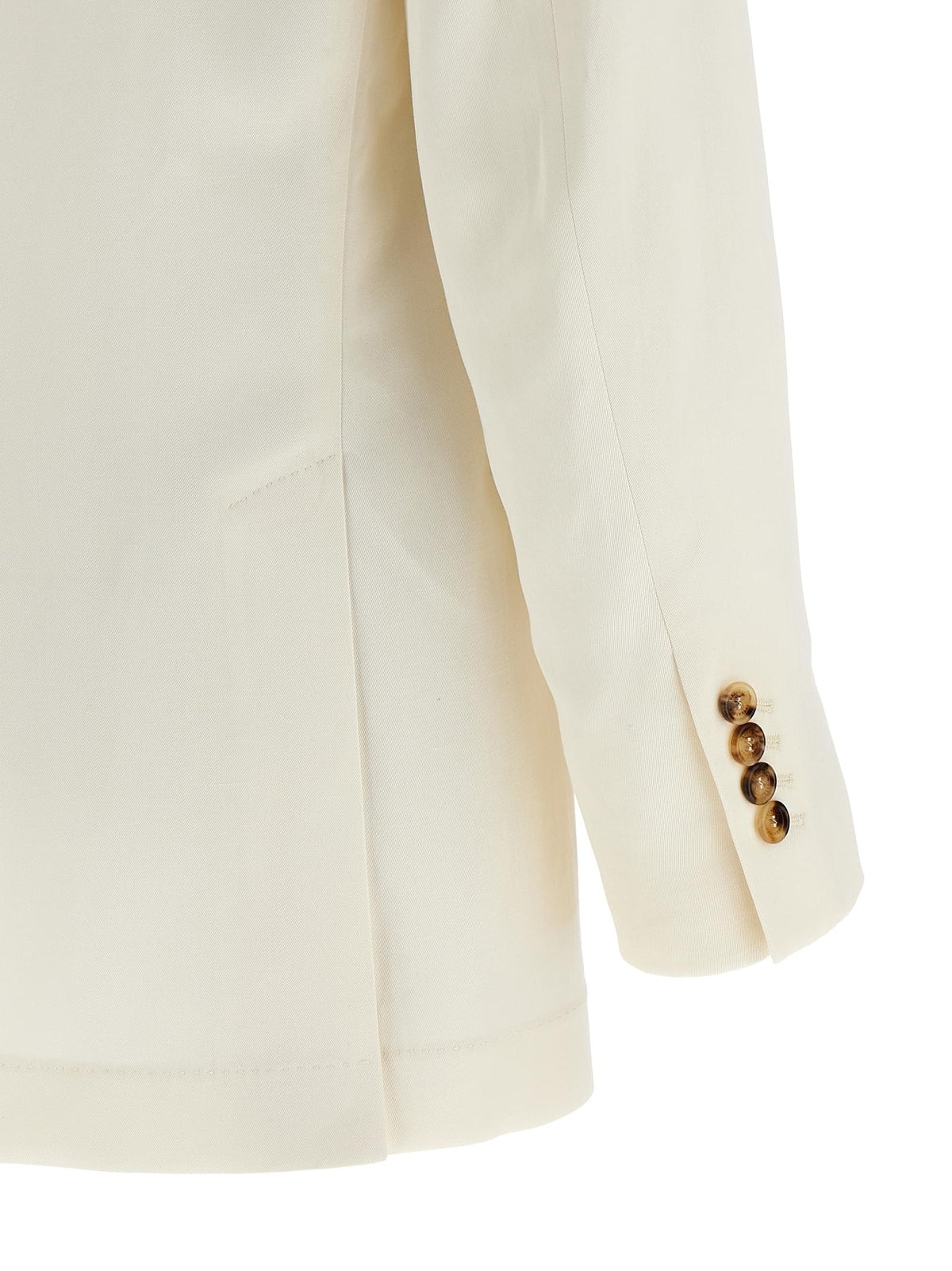 Brunello Cucinelli Men Linen Silk Blazer BRUNELLO CUCINELLI
