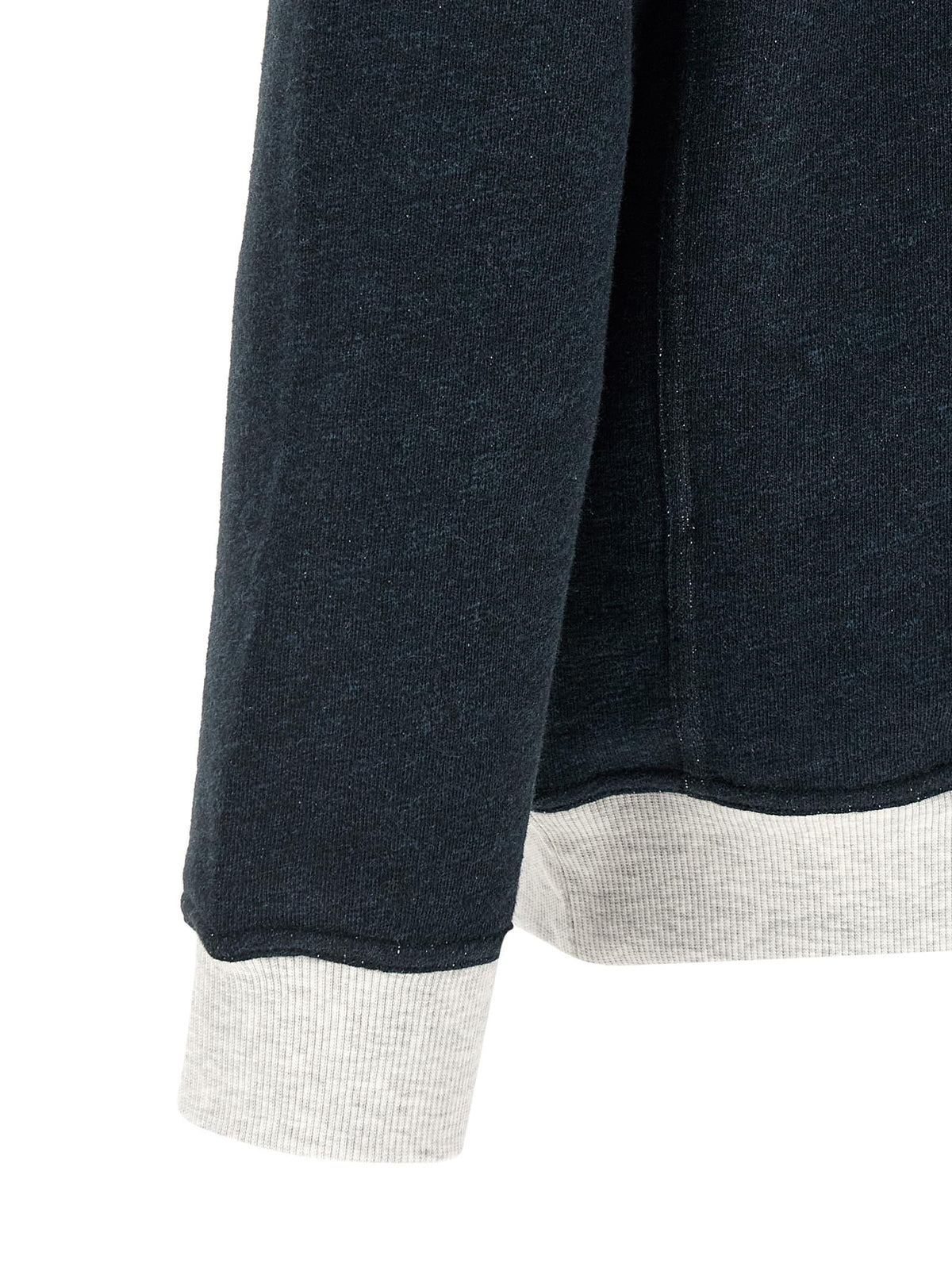 Brunello Cucinelli Men Cotton And Linen Sweatshirt BRUNELLO CUCINELLI