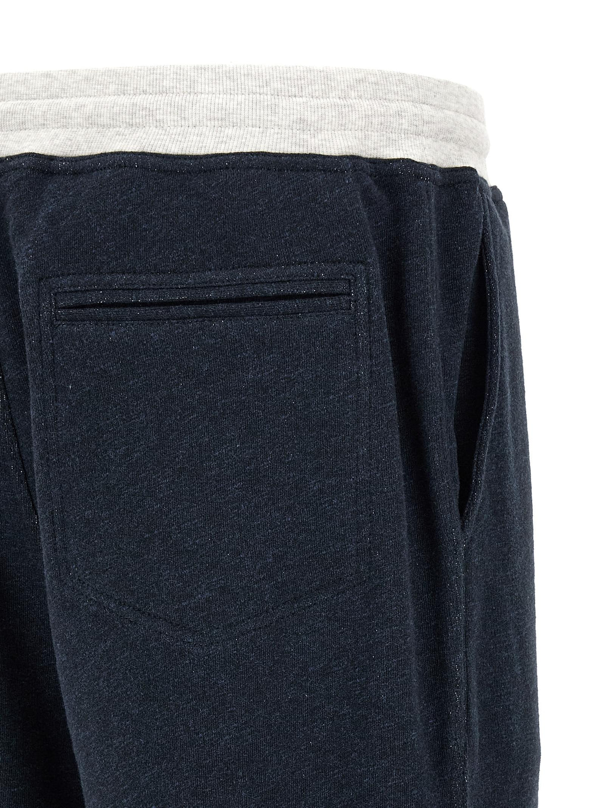 Brunello Cucinelli Men Linen Cotton Joggers BRUNELLO CUCINELLI