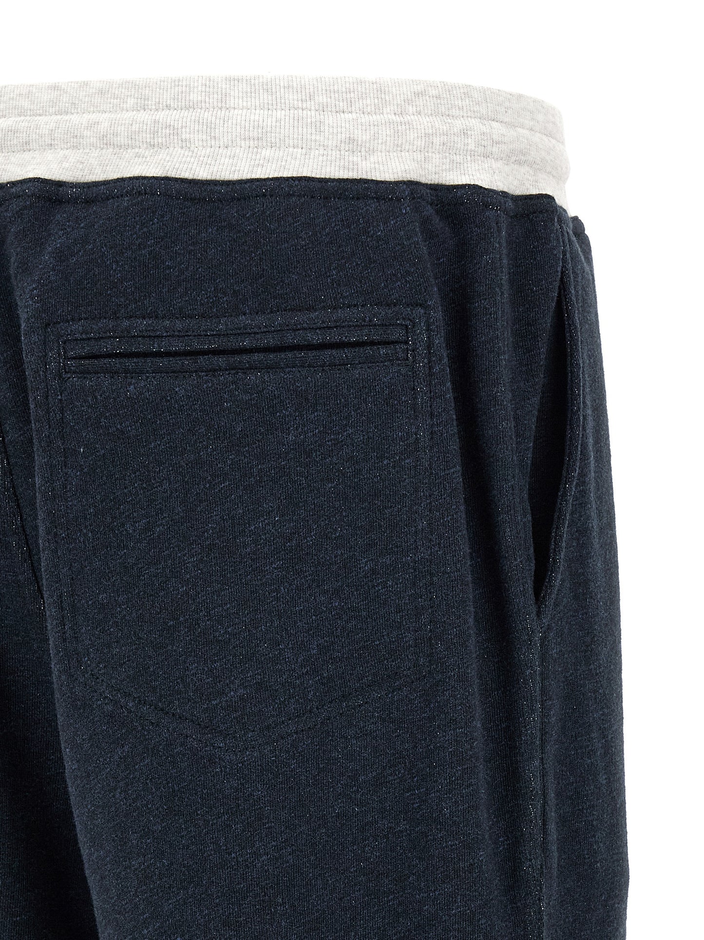 Brunello Cucinelli Men Linen Cotton Joggers BRUNELLO CUCINELLI