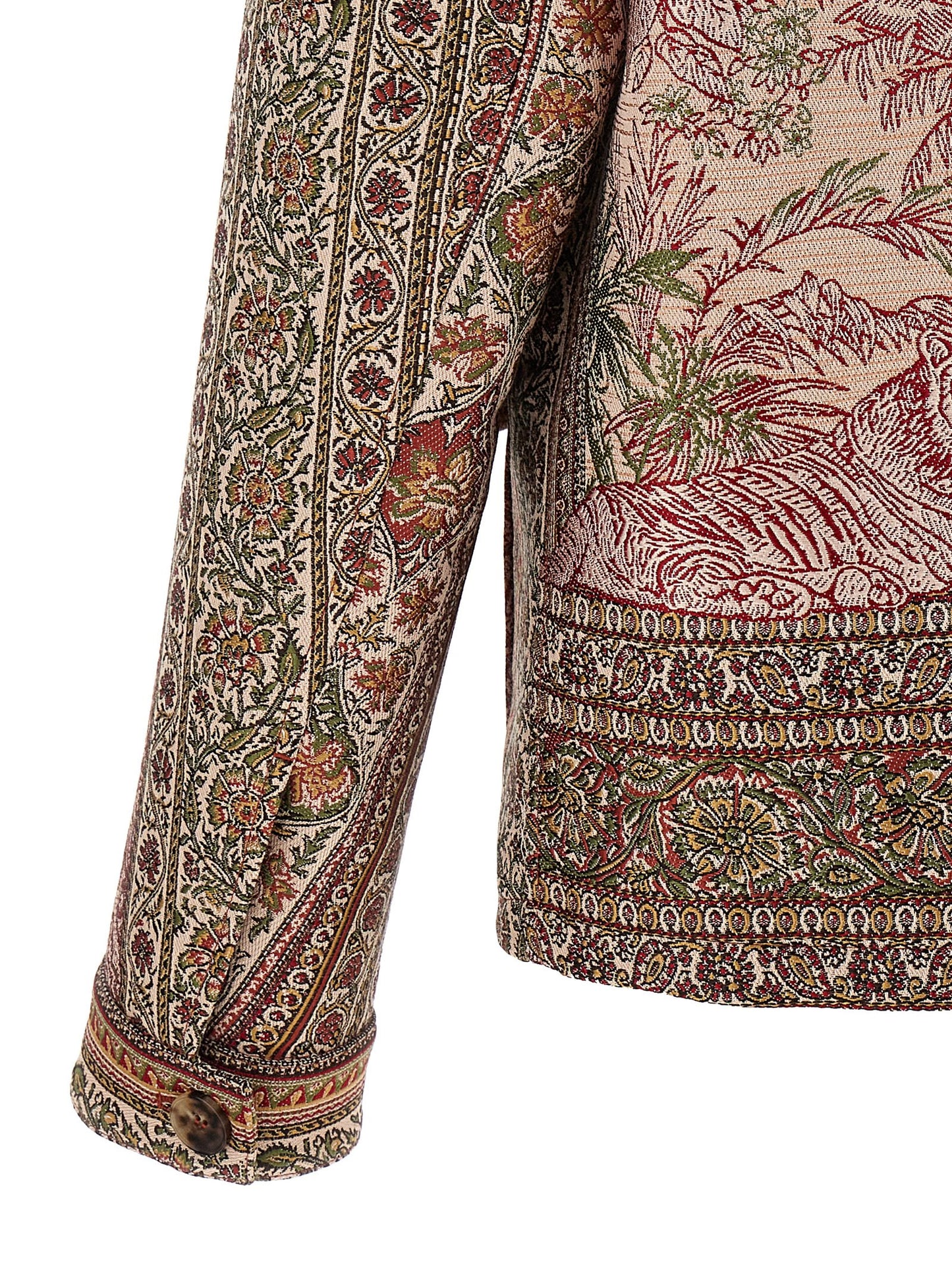 Etro Men Balmacaan Neck Overshirt ETRO