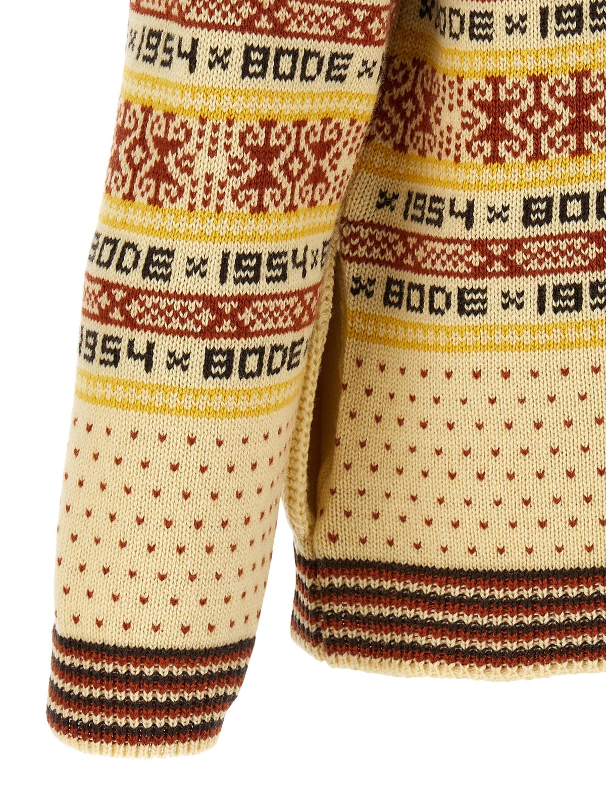 Bode Men 'Marzipan' Cardigan BODE