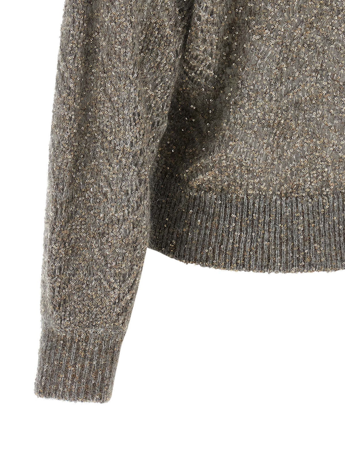 Brunello Cucinelli Women 'Dazzling Abstract Leaf' Sweater BRUNELLO CUCINELLI