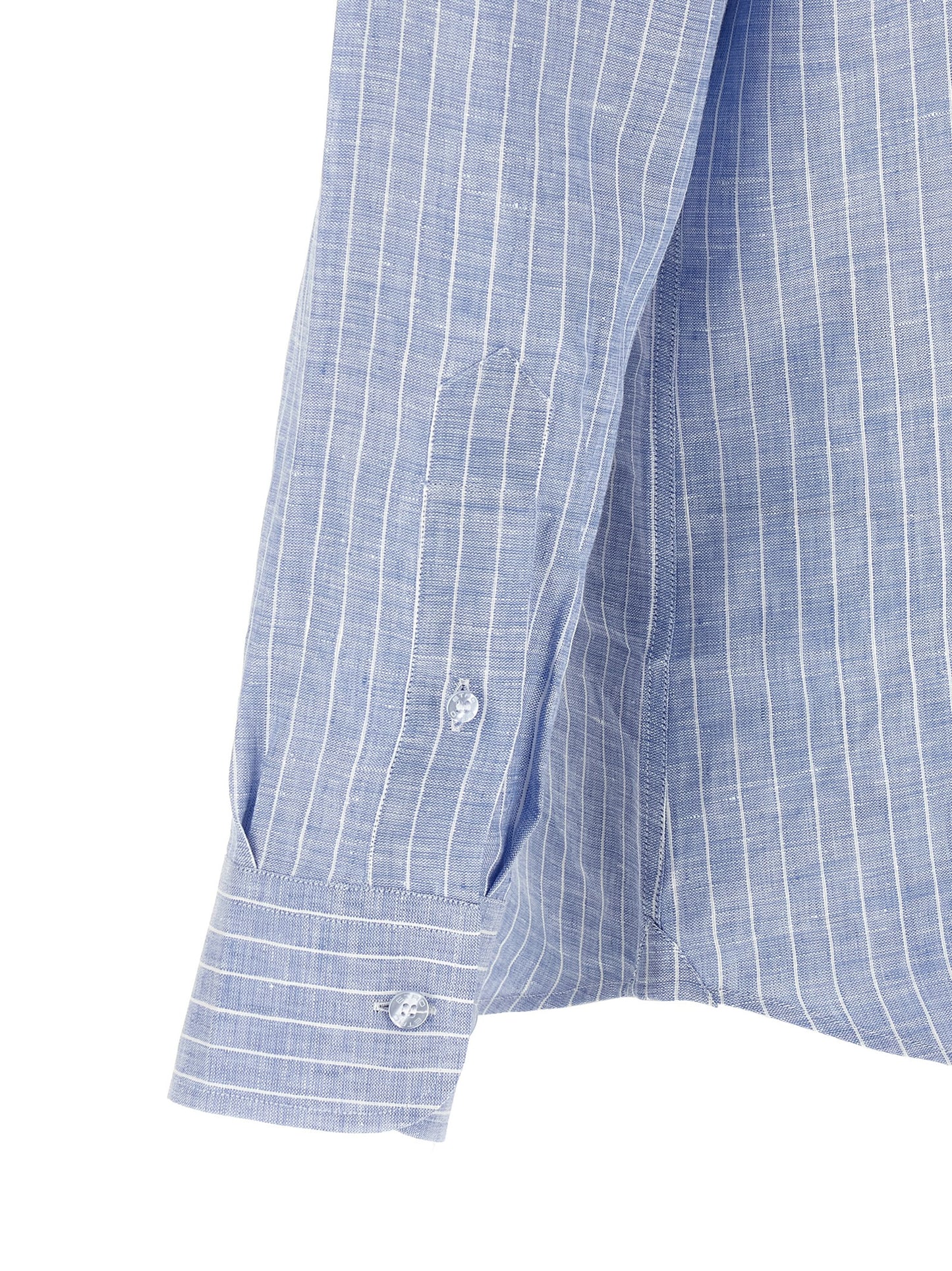 Etro Men Striped Linen Shirt ETRO