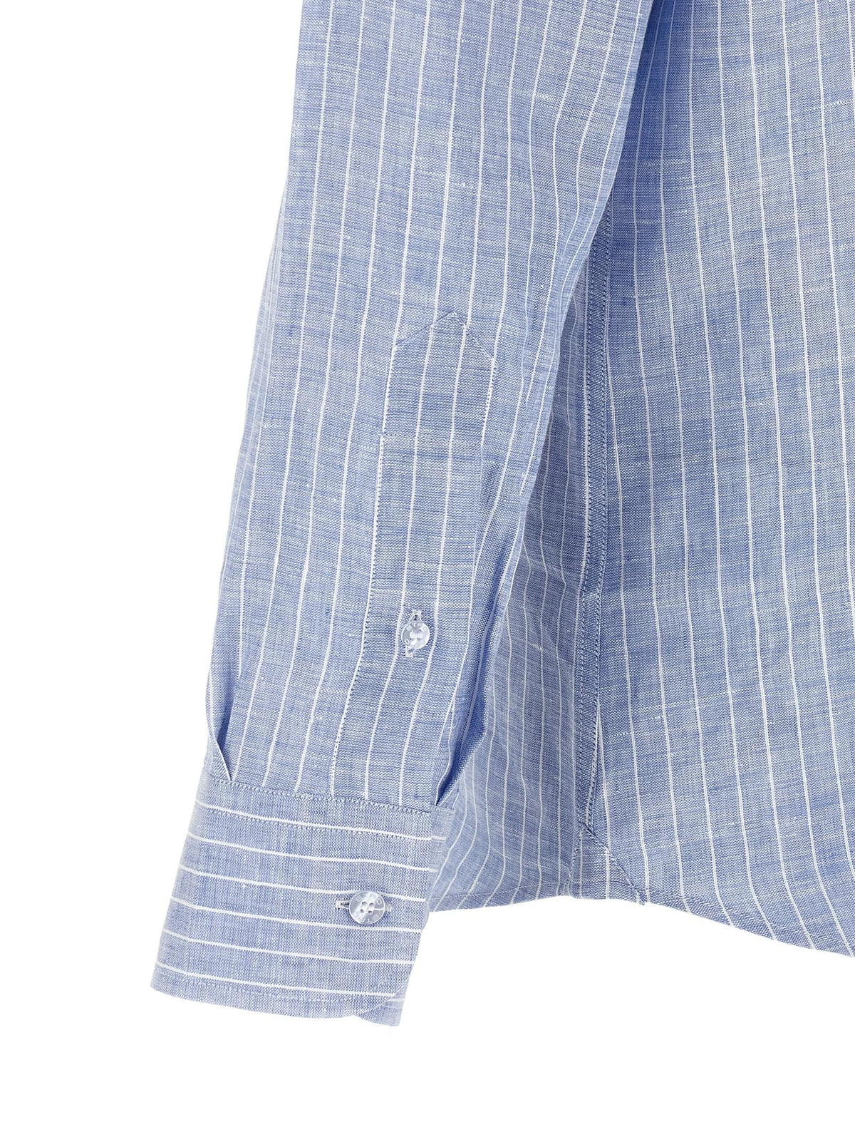 Etro Men Striped Linen Shirt ETRO