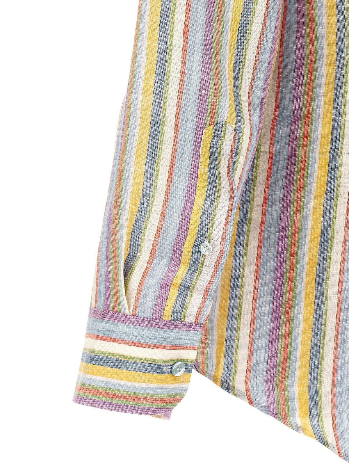 Etro Men Striped Linen Shirt ETRO
