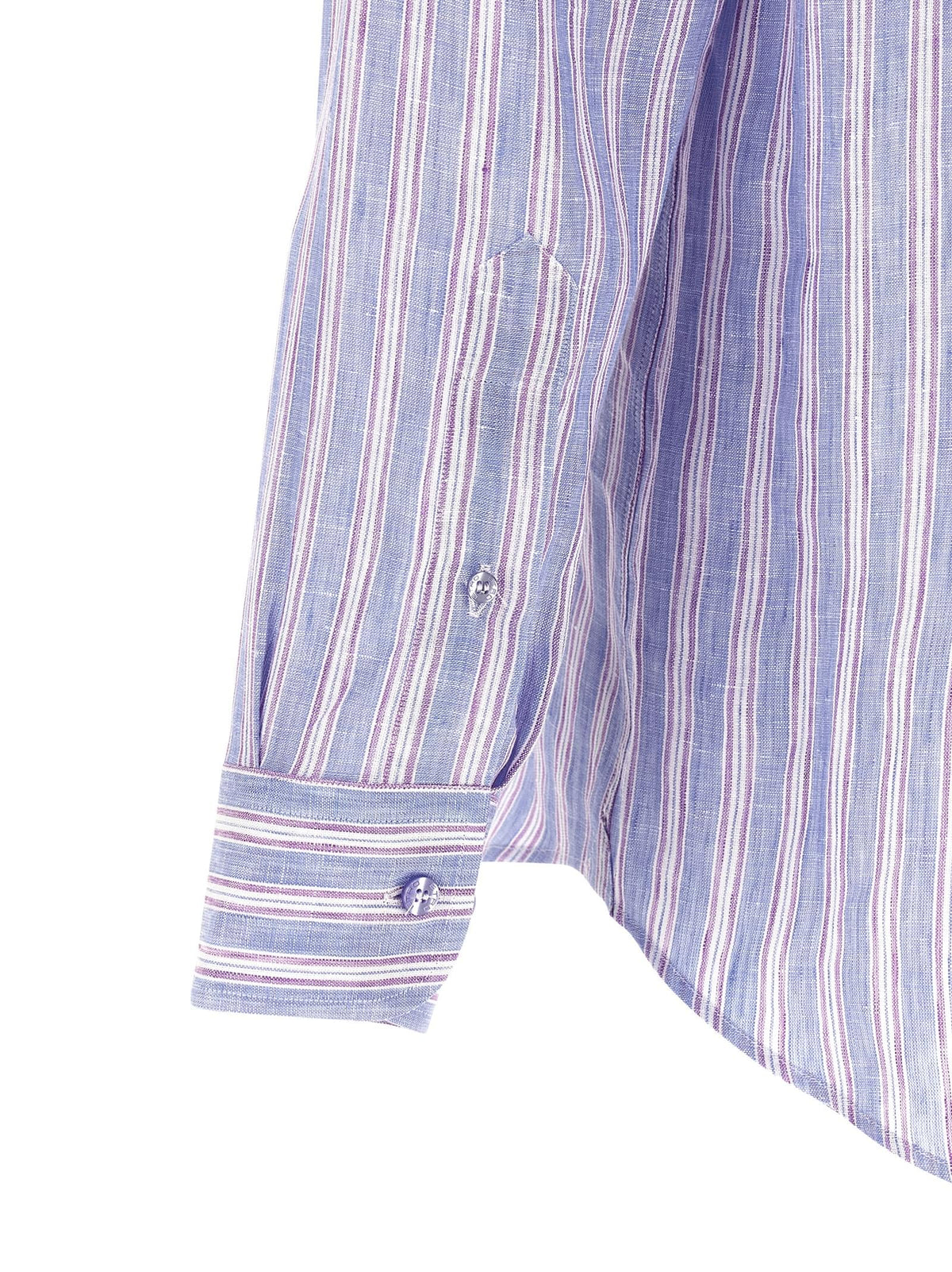 Etro Men Striped Linen Shirt ETRO