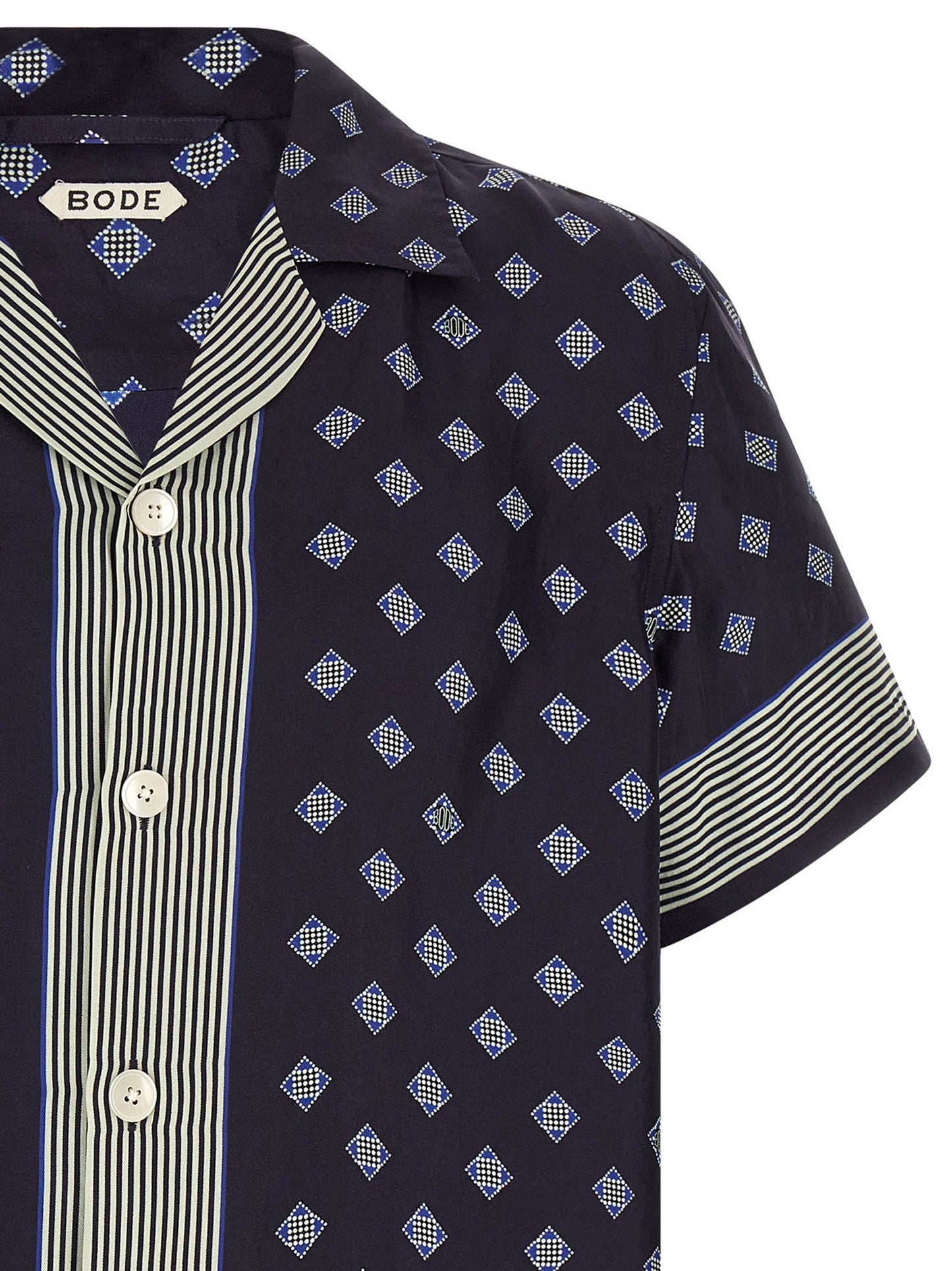 Bode Men 'Foyer Diamond' Shirt BODE