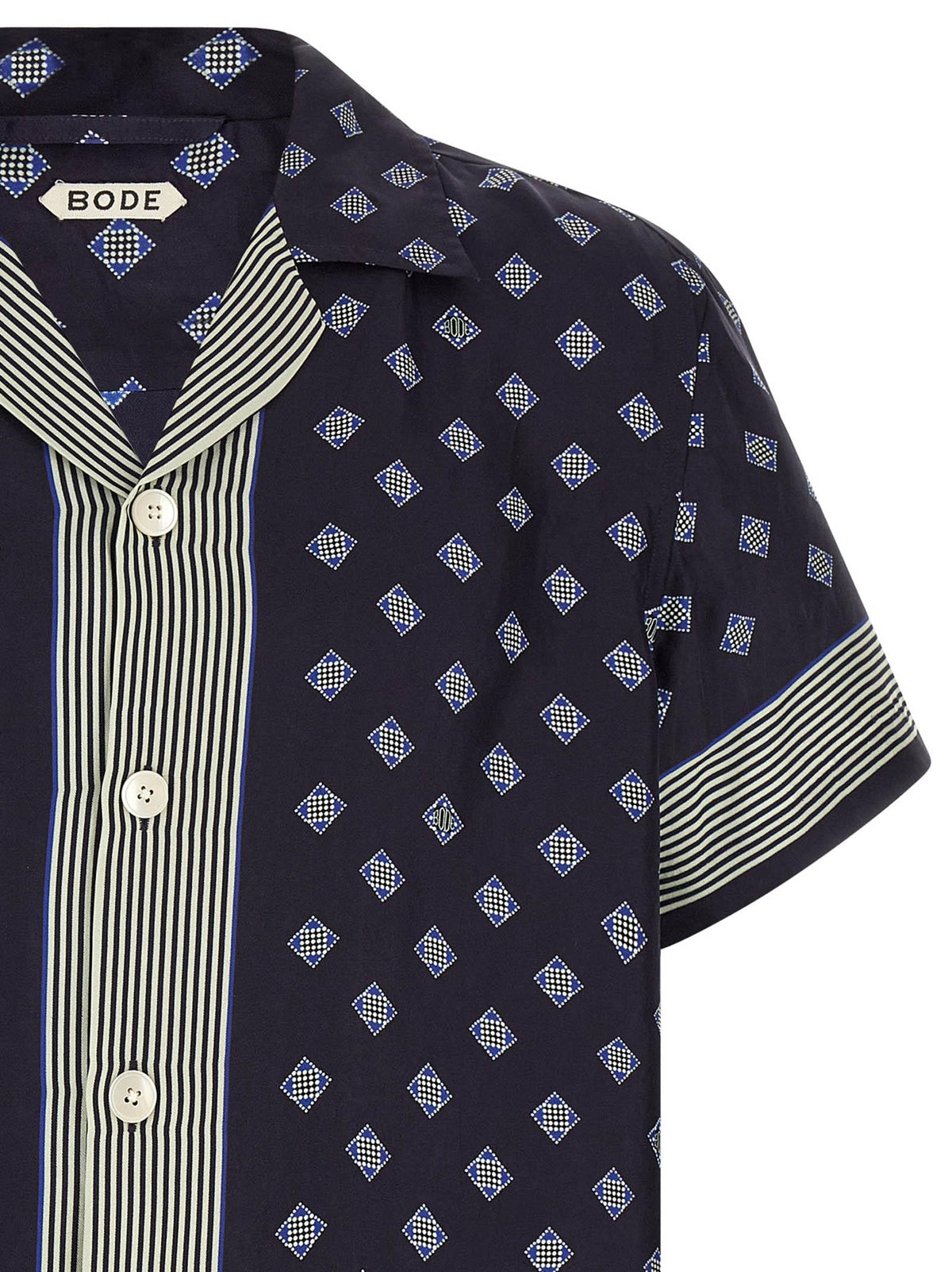 Bode Men 'Foyer Diamond' Shirt BODE