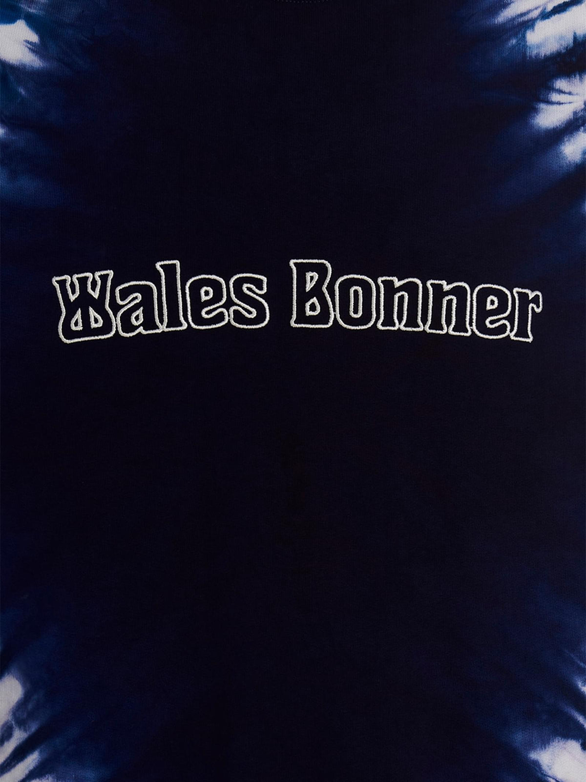 Wales Bonner Men Logo Embroidery Tie Dye Sweatshirt WALES BONNER