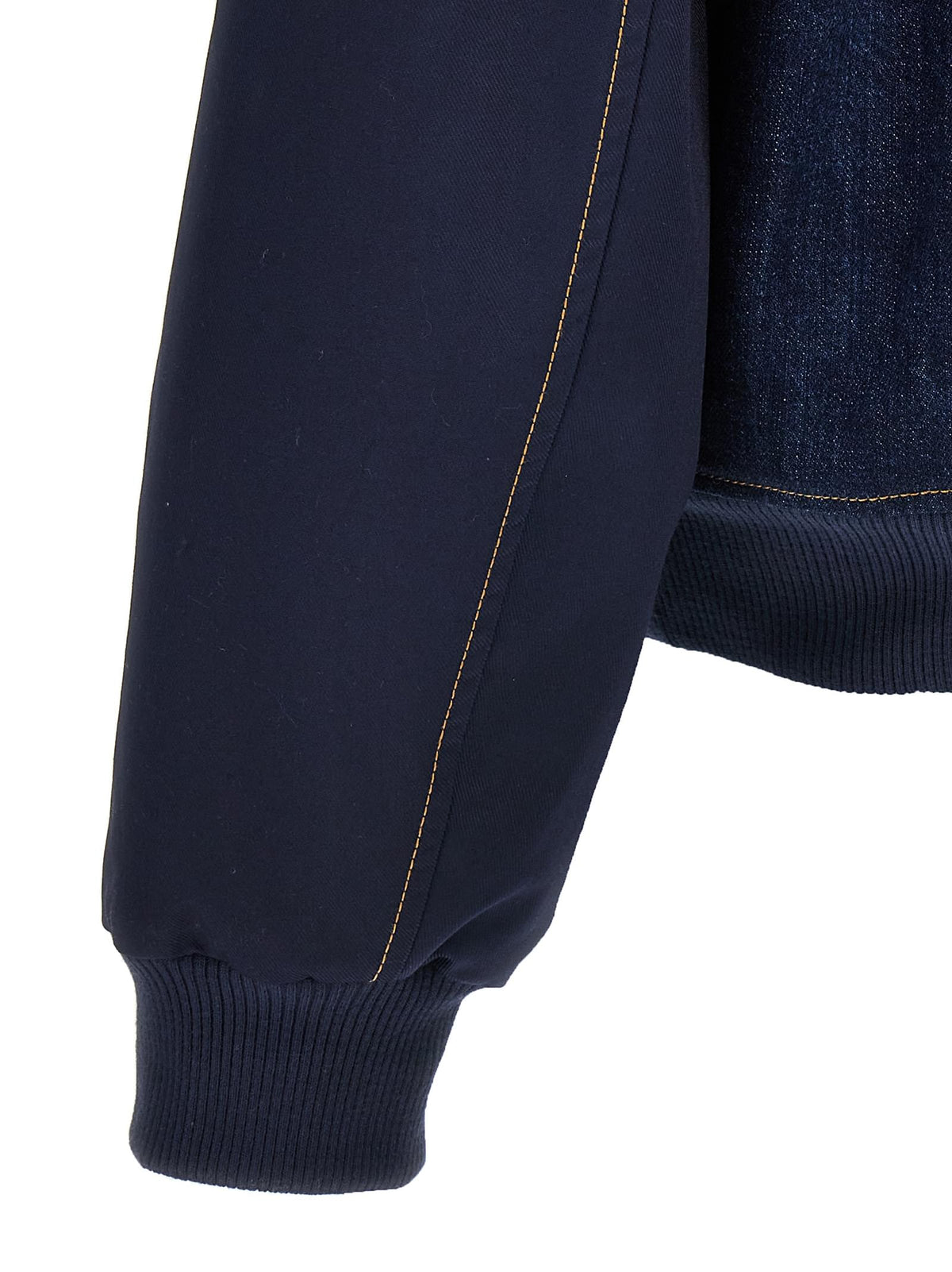 Wales Bonner Men 'The Echo Denim Varsity' Jacket WALES BONNER