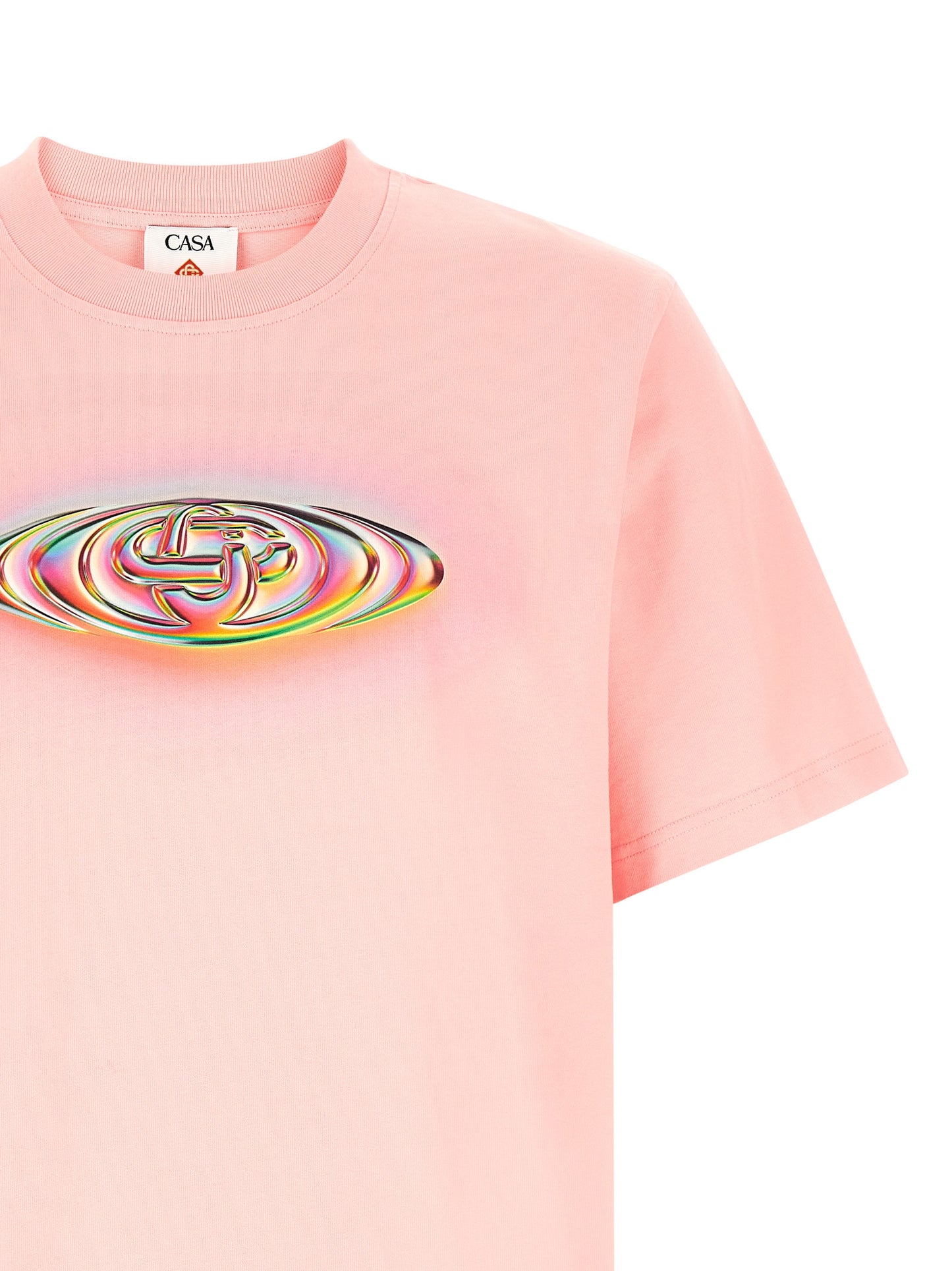 Casablanca Men Martin Naumann 'Glass Logo' T-Shirt CASABLANCA