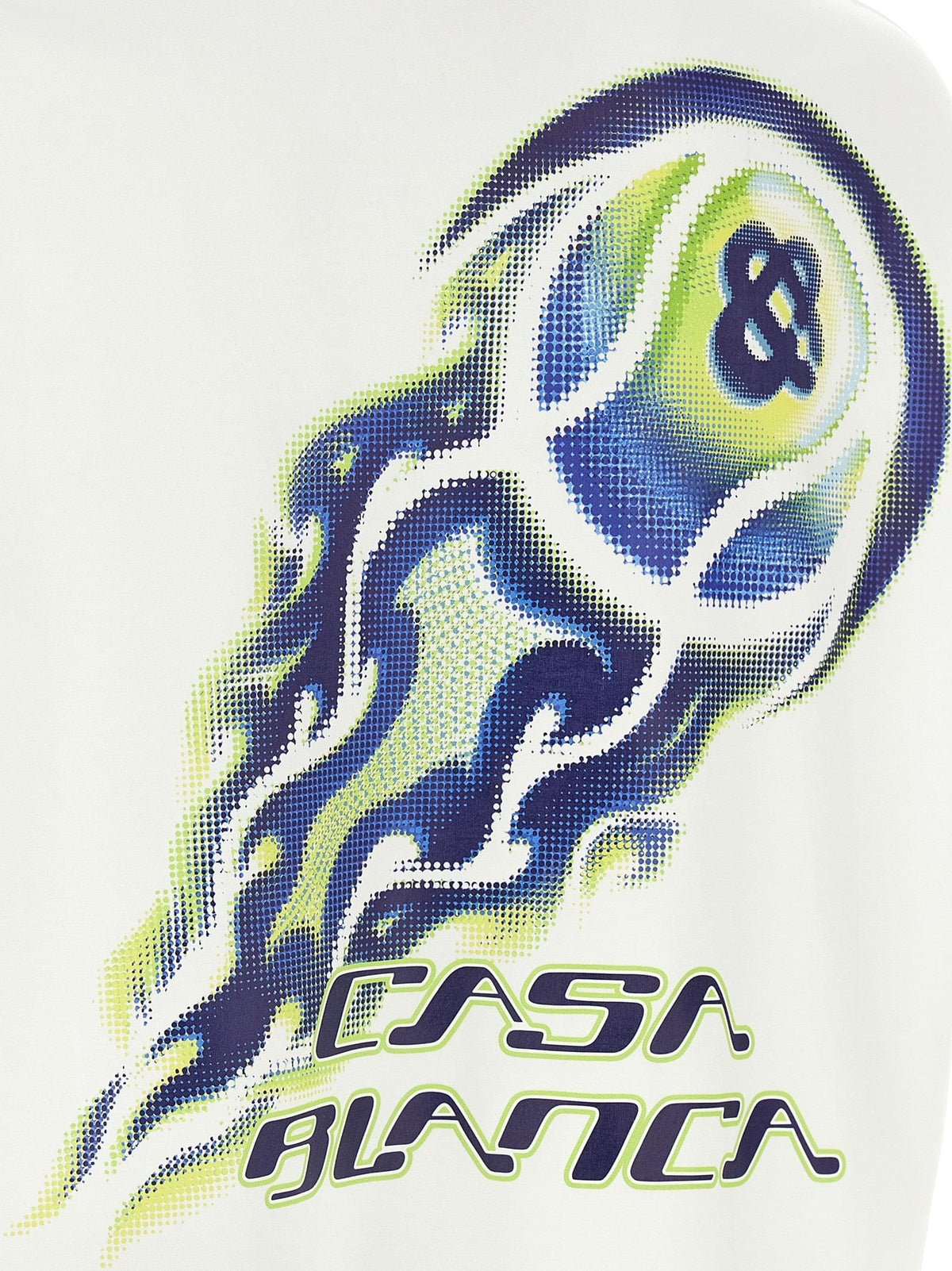 Casablanca Men 'Flaming Tennis Ball' T-Shirt CASABLANCA