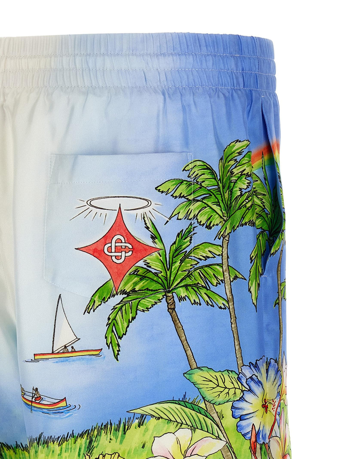 Casablanca Men 'Aloha' Bermuda Shorts CASABLANCA