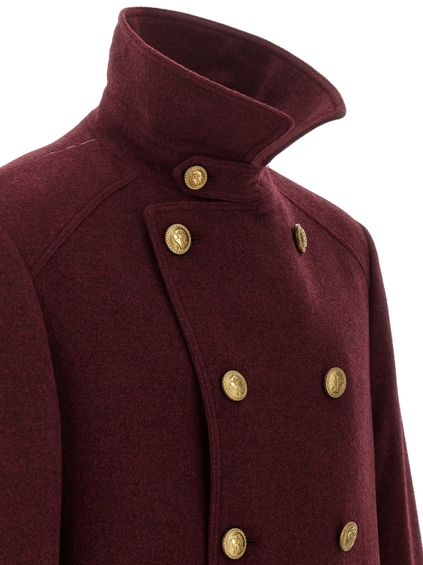 Brunello Cucinelli Men Cashmere Double-Breasted Coat BRUNELLO CUCINELLI