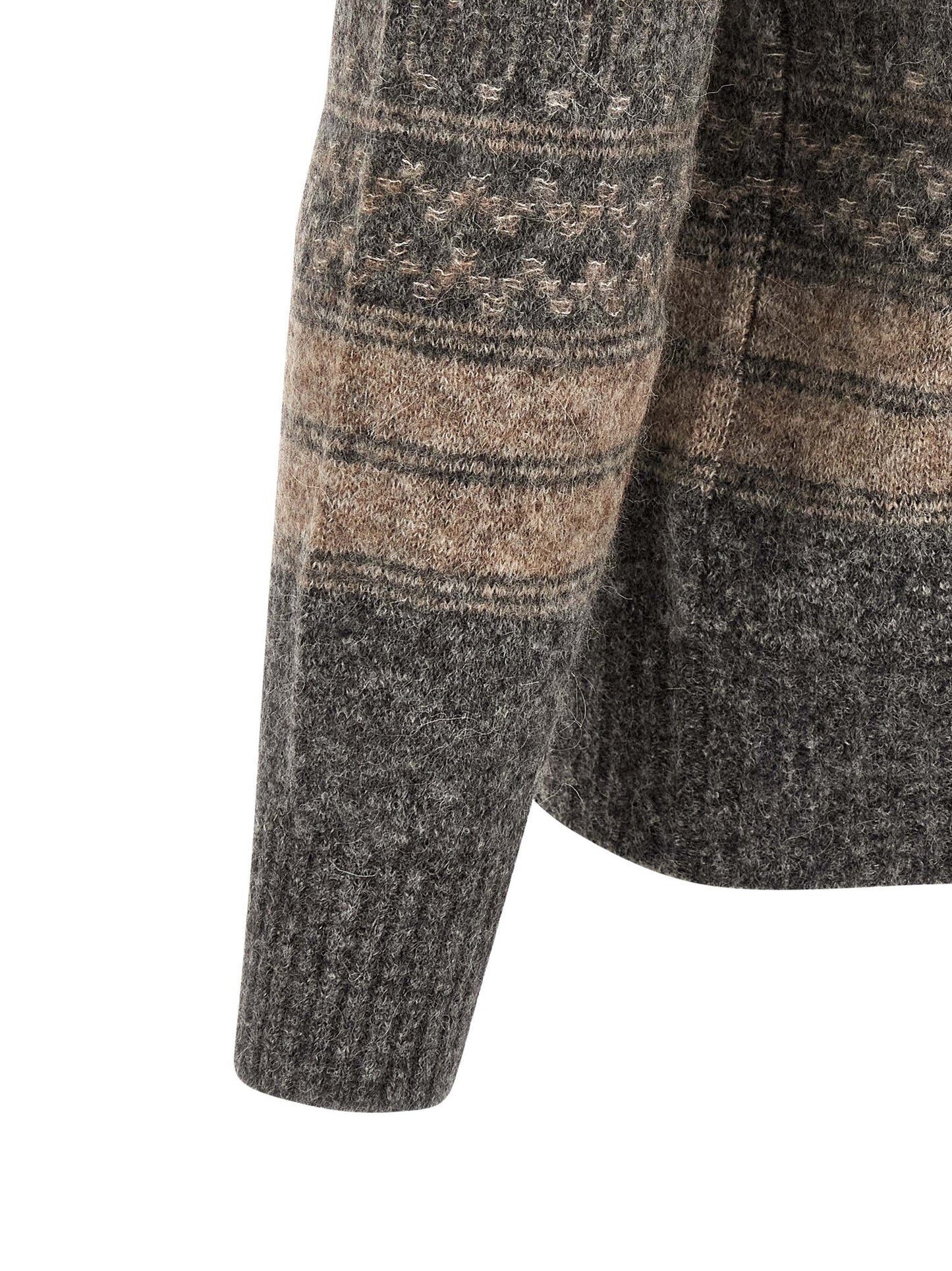 Brunello Cucinelli Men 'Nordic Jacquard' Cardigan BRUNELLO CUCINELLI