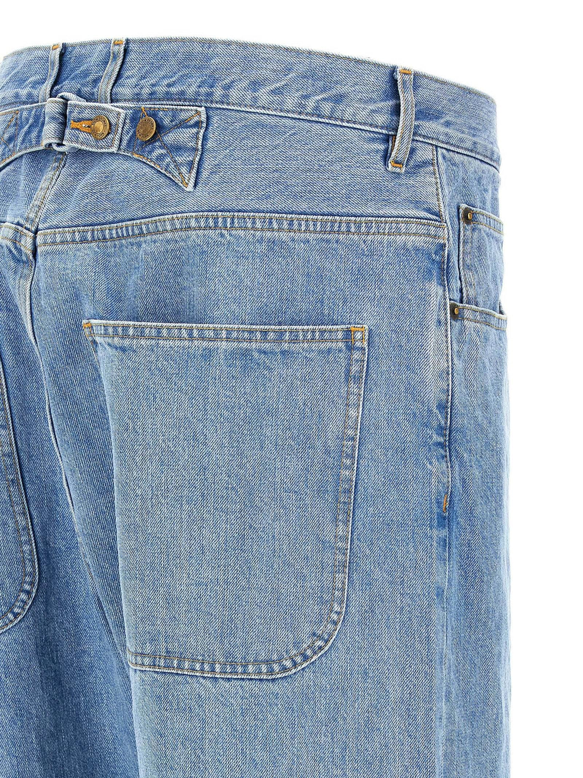 Thom Browne Men Back Martingale Jeans THOM BROWNE