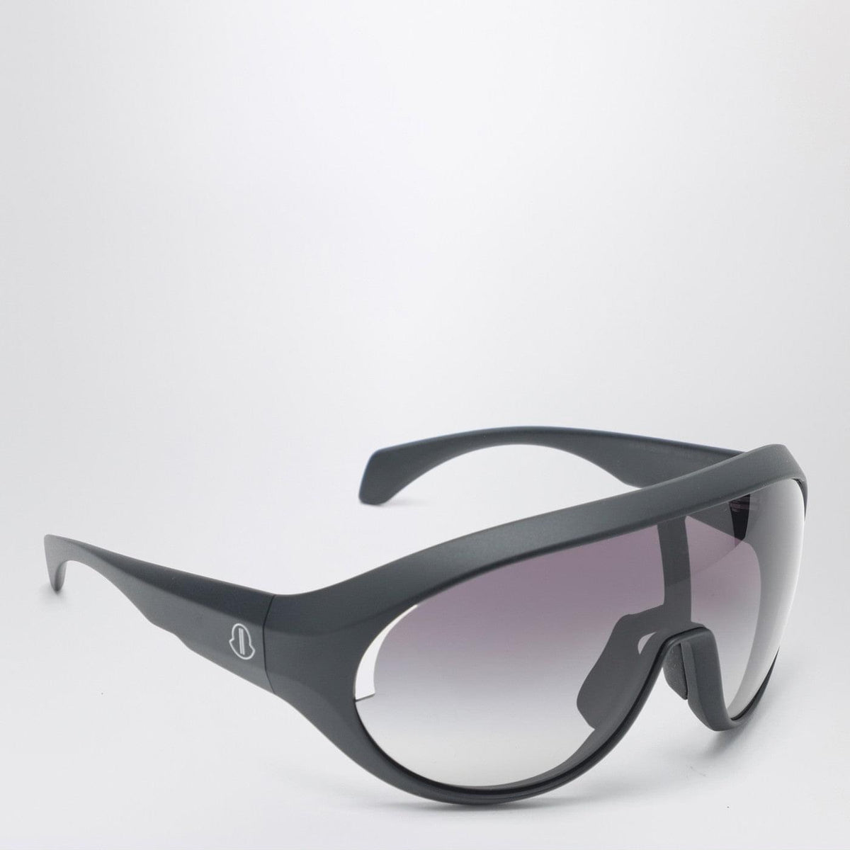 Moncler + Rick Owens Black Visor Sunglasses Men MONCLER