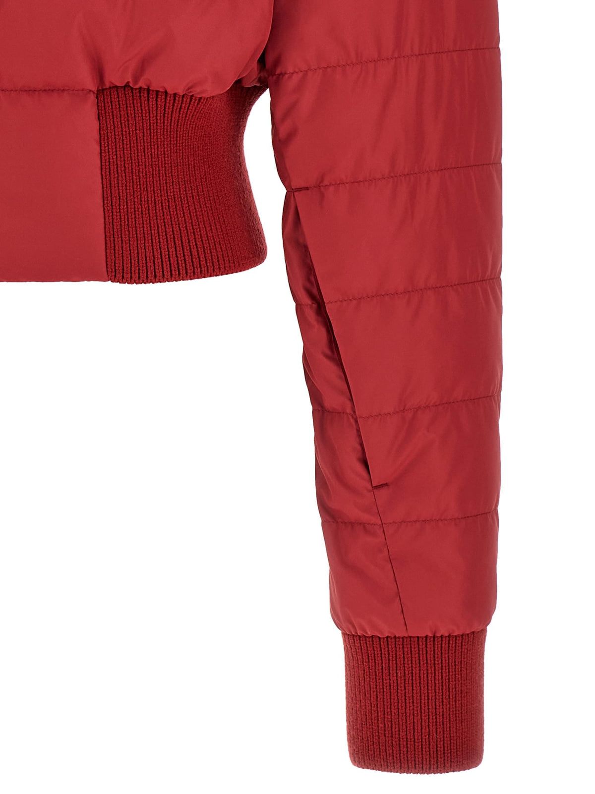Rick Owens Women Moncler + Rick Owens 'Cropped' Down Jacket RICK OWENS