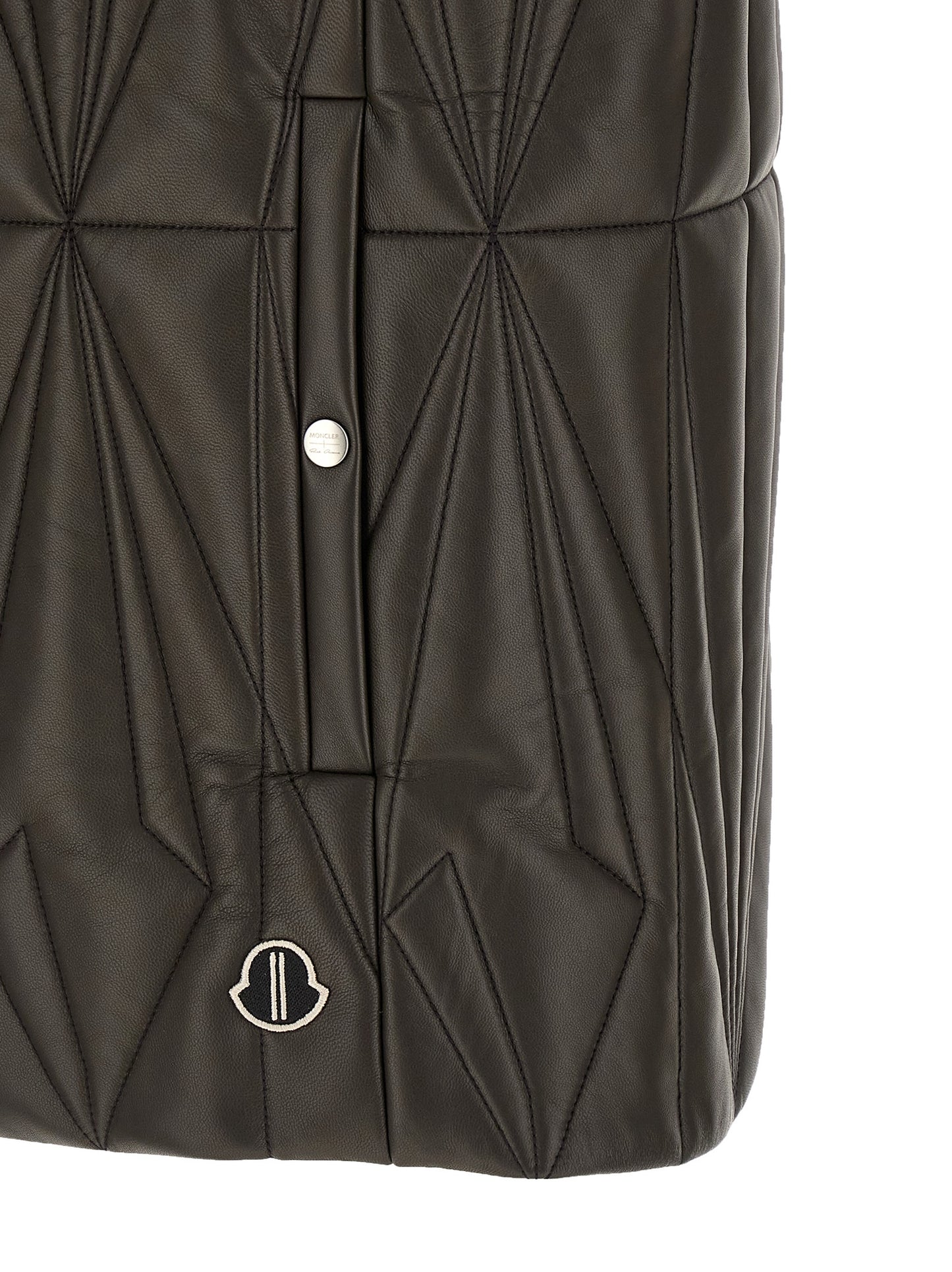 Rick Owens Men Moncler + Rick Owens 'Geocamo Flight' Vest RICK OWENS