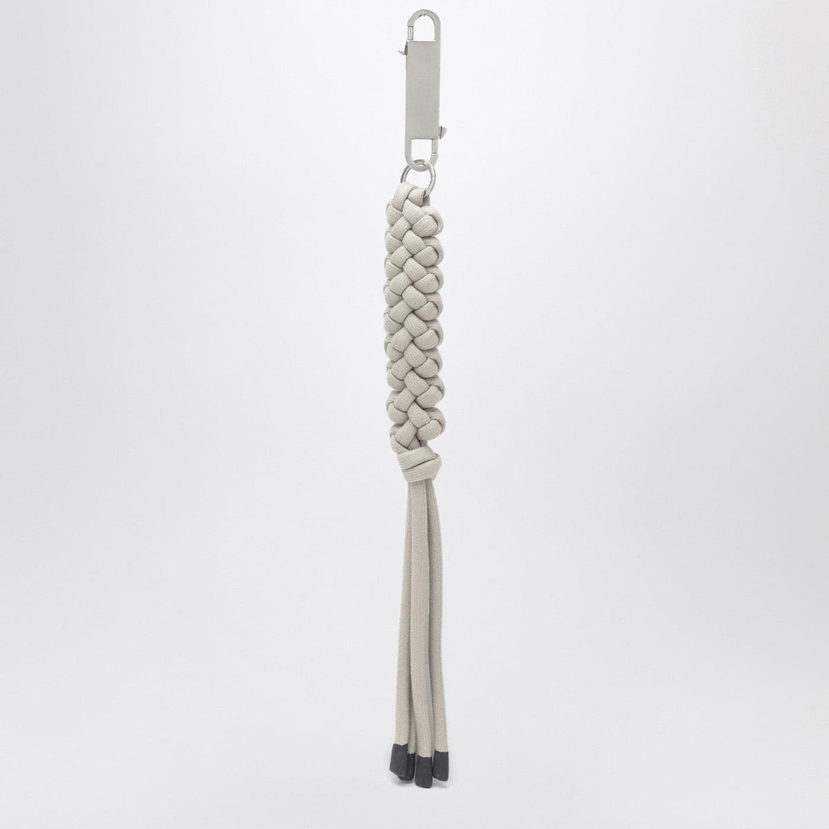 Moncler + Rick Owens Interwoven Key Holder In Pearl Color Men MONCLER