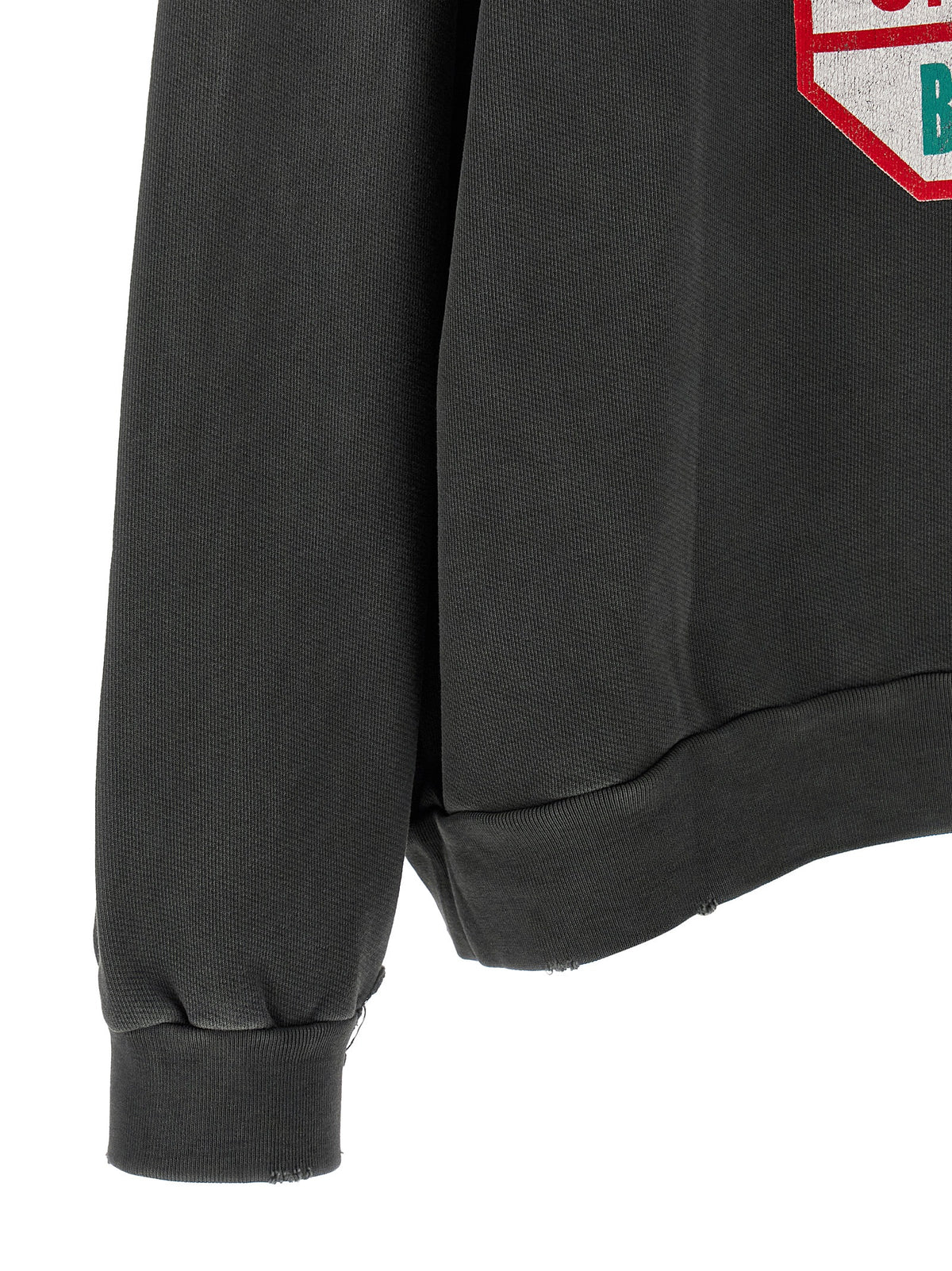 Willy Chavarria Men 'Plaza Chavarria Hooligan' Sweatshirt WILLY CHAVARRIA