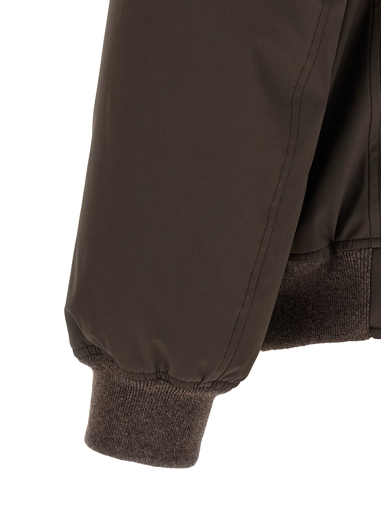 Brunello Cucinelli Men Detachable Hood Down Jacket BRUNELLO CUCINELLI