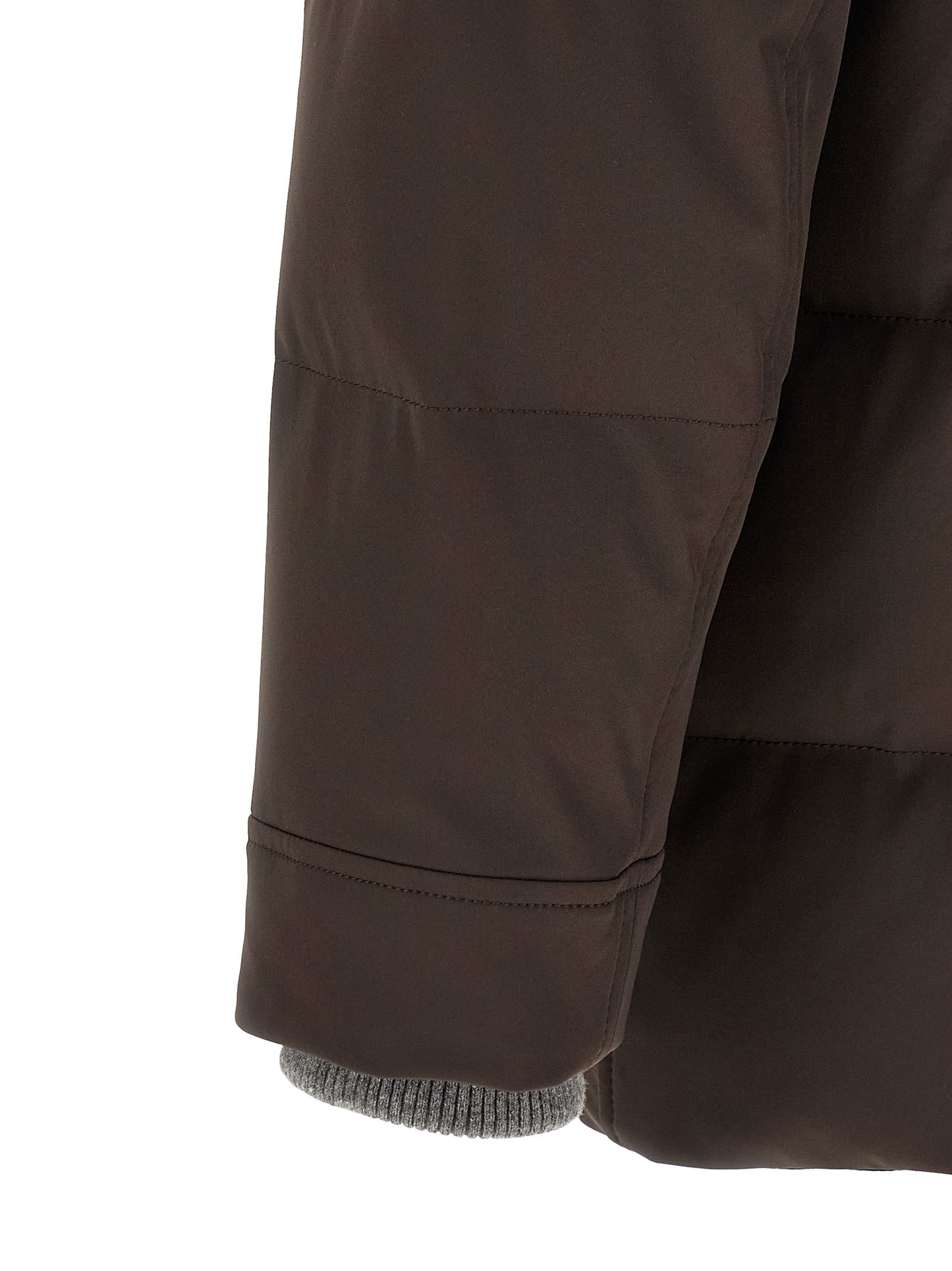 Brunello Cucinelli Men Quilted Parka BRUNELLO CUCINELLI