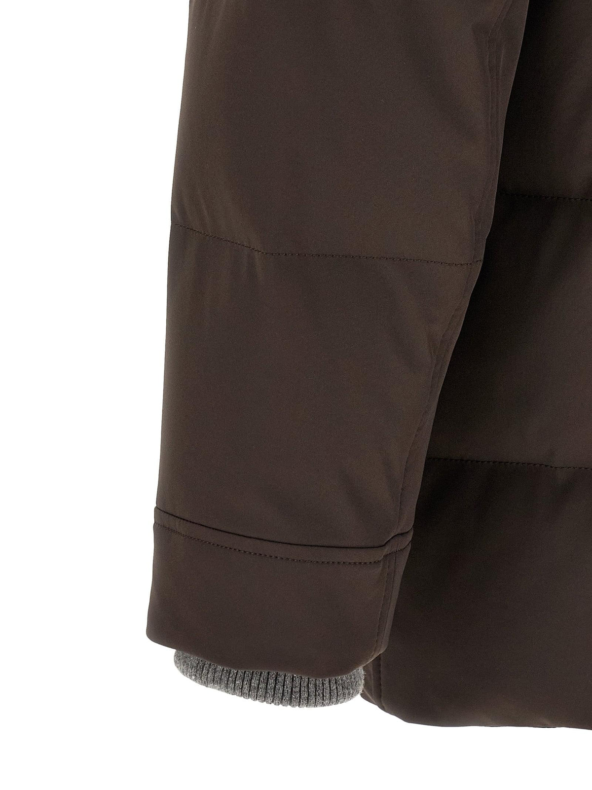 Brunello Cucinelli Men Quilted Parka BRUNELLO CUCINELLI