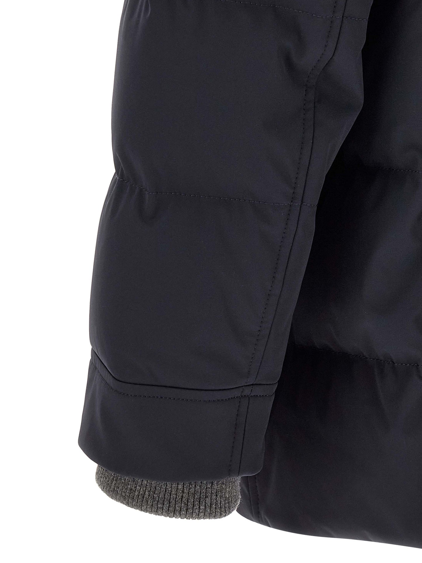 Brunello Cucinelli Men Quilted Parka BRUNELLO CUCINELLI