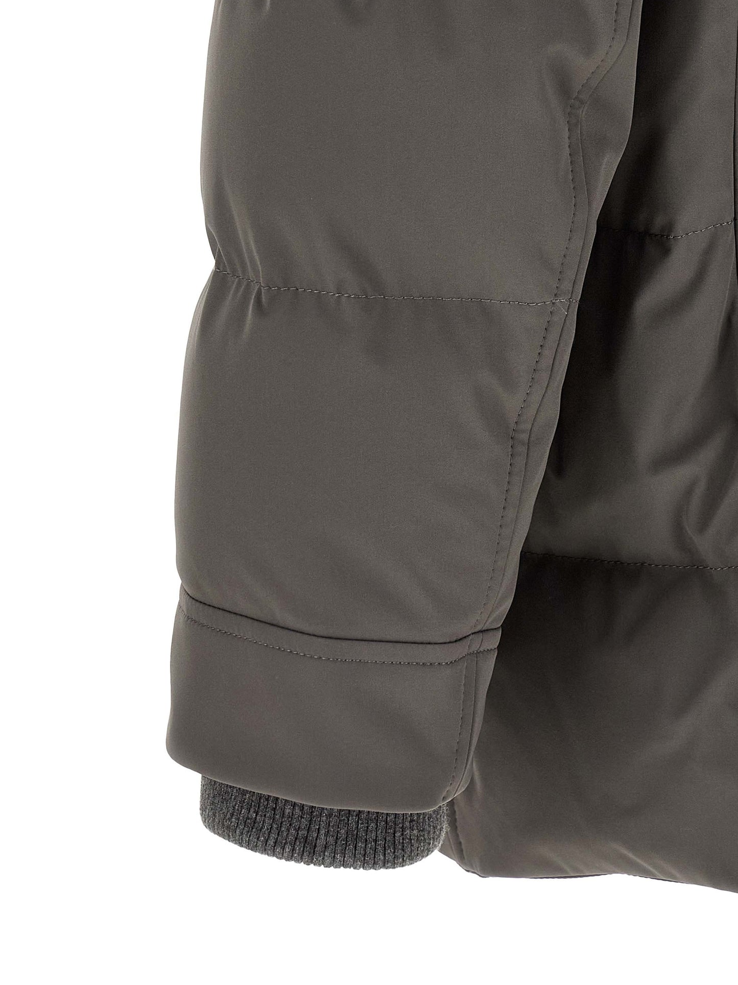 Brunello Cucinelli Men Quilted Parka BRUNELLO CUCINELLI