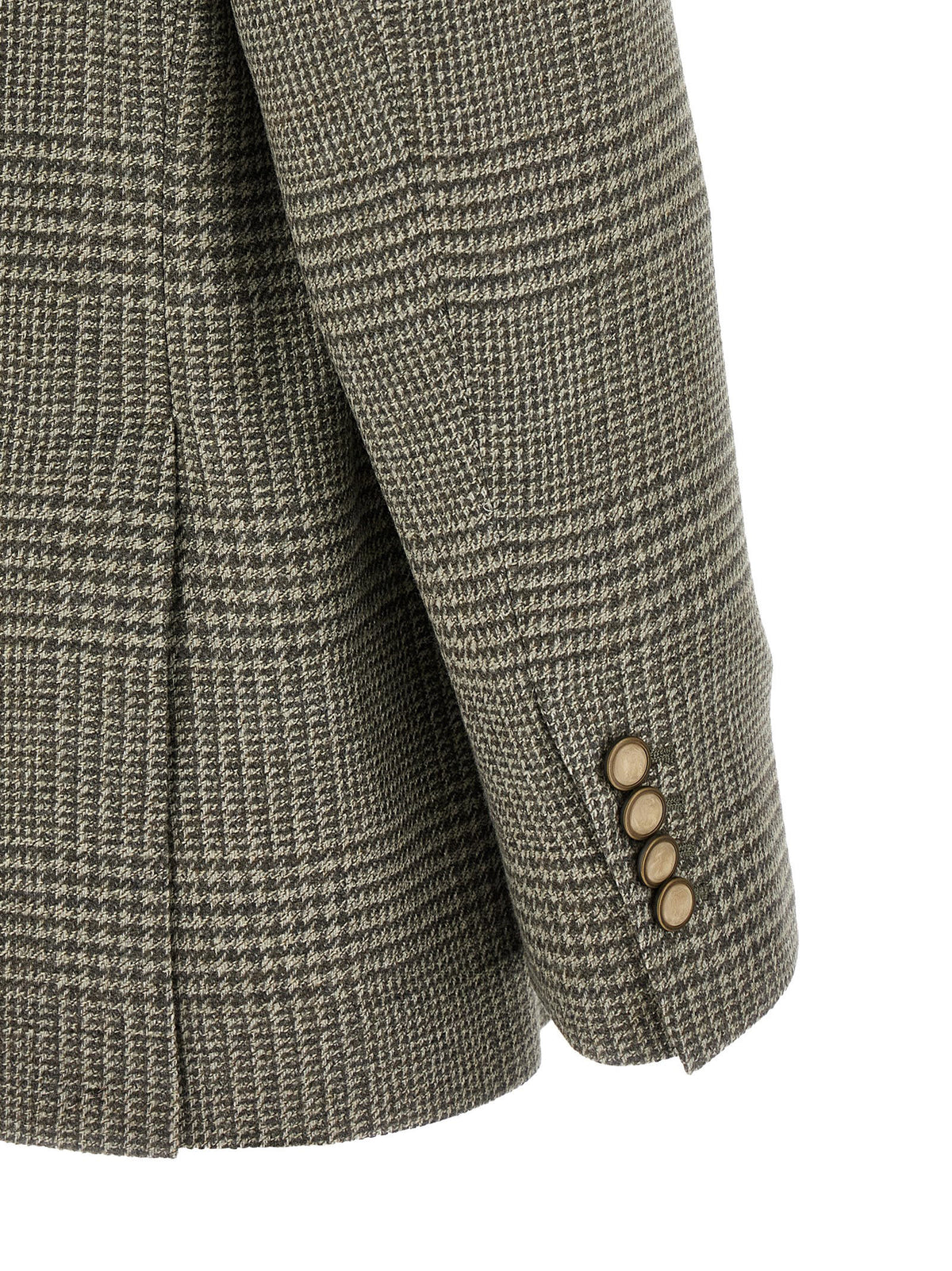 Brunello Cucinelli Men Prince Of Wales Blazer BRUNELLO CUCINELLI