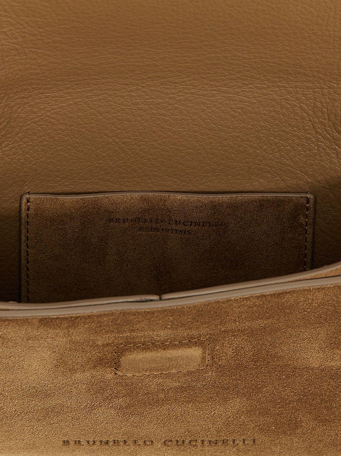 Brunello Cucinelli Women Monile Suede Clutch Bag BRUNELLO CUCINELLI