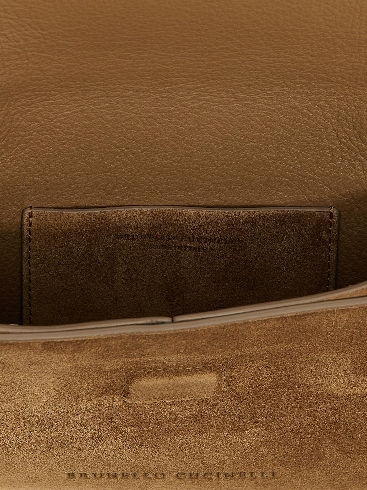 Brunello Cucinelli Women Brunello Cucinelli Women Monile Suede Clutch Bag BRUNELLO CUCINELLI