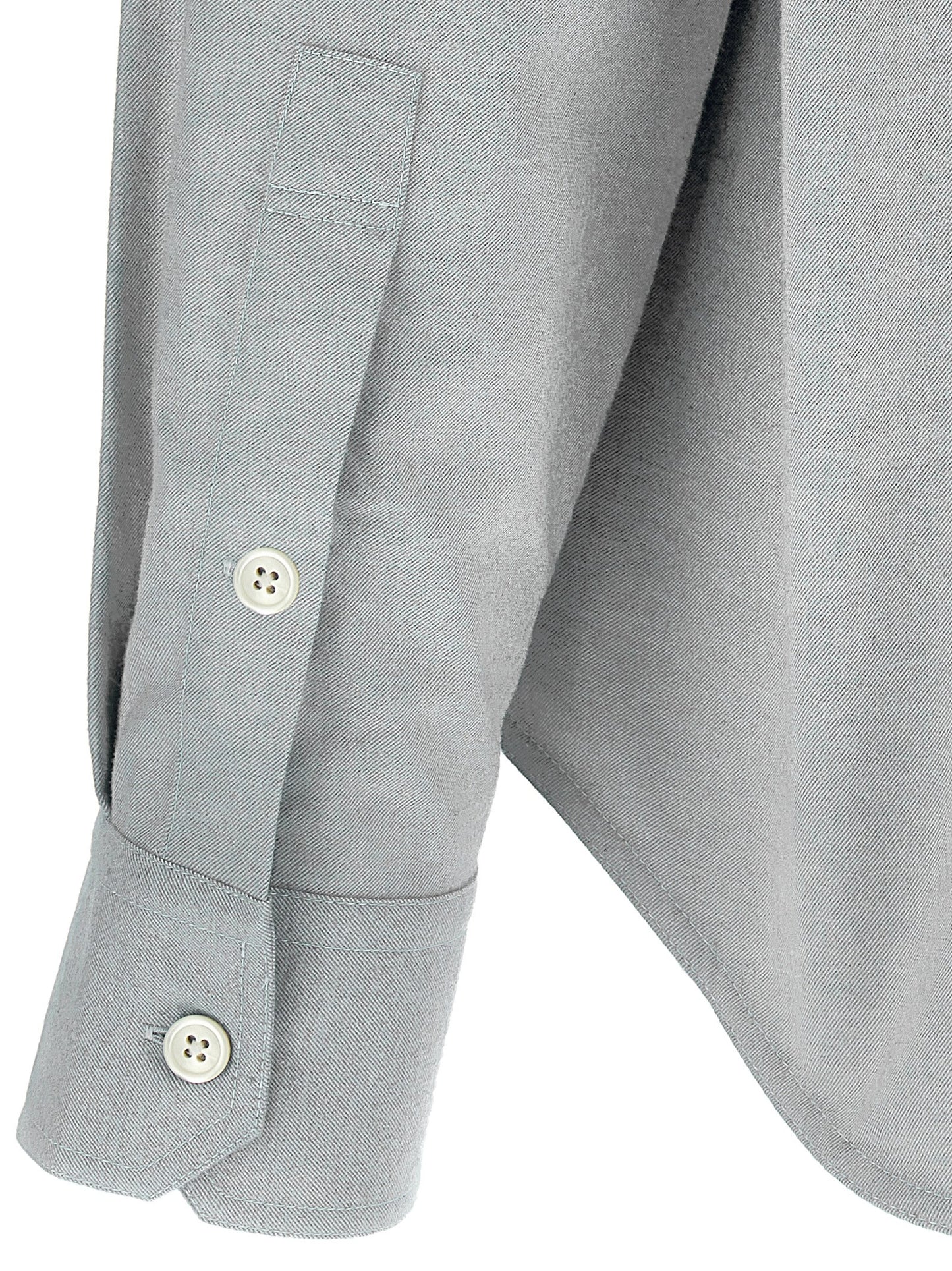 Thom Browne Men '4Bar' Flannel Shirt THOM BROWNE