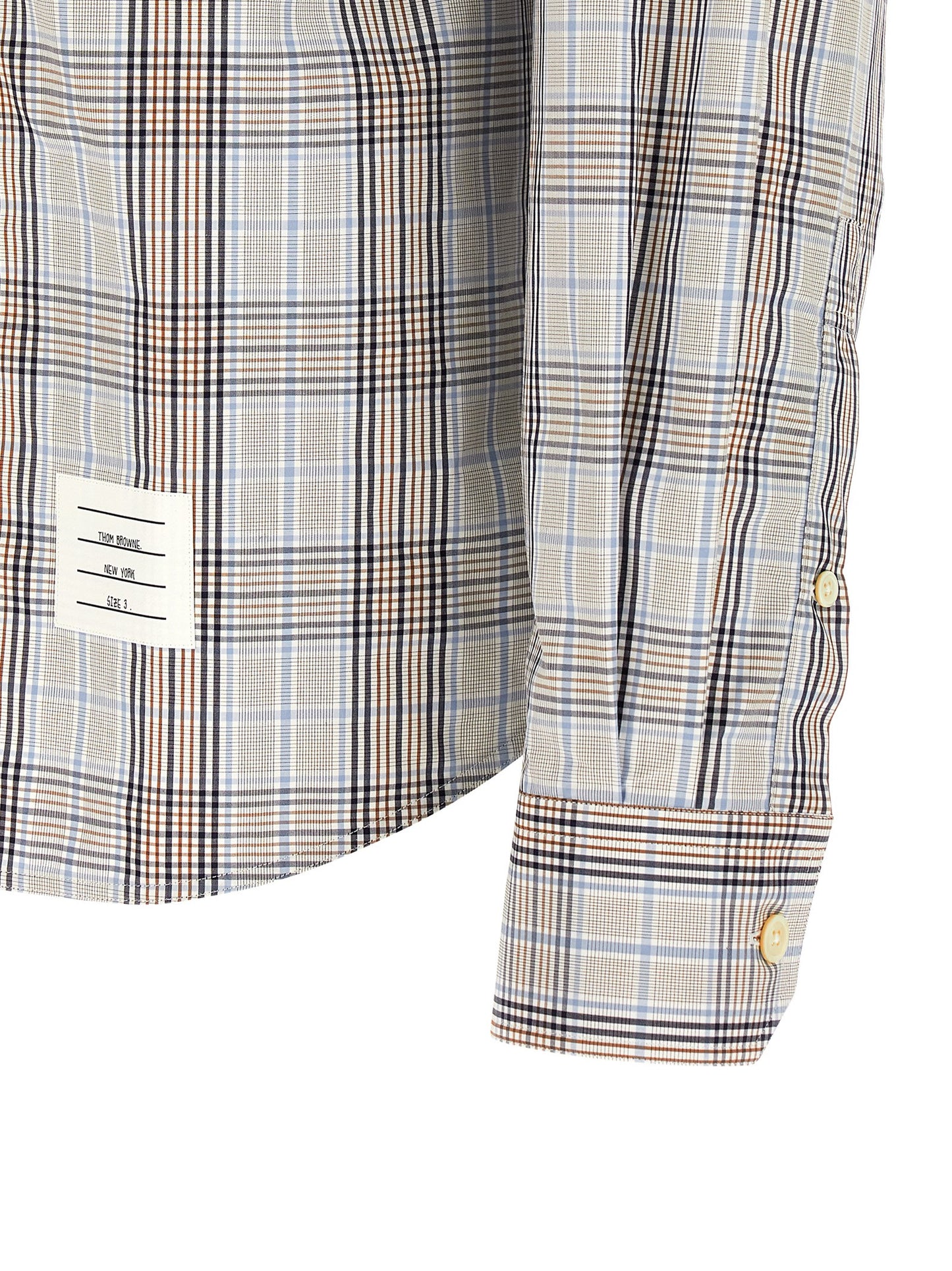Thom Browne Men ' Oversized Rwb' Shirt THOM BROWNE
