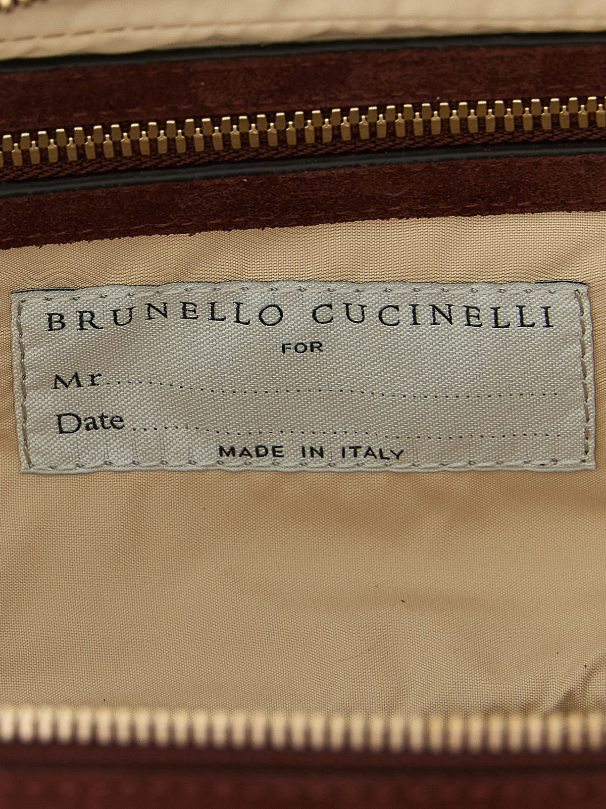 Brunello Cucinelli Men Suede Beauty BRUNELLO CUCINELLI