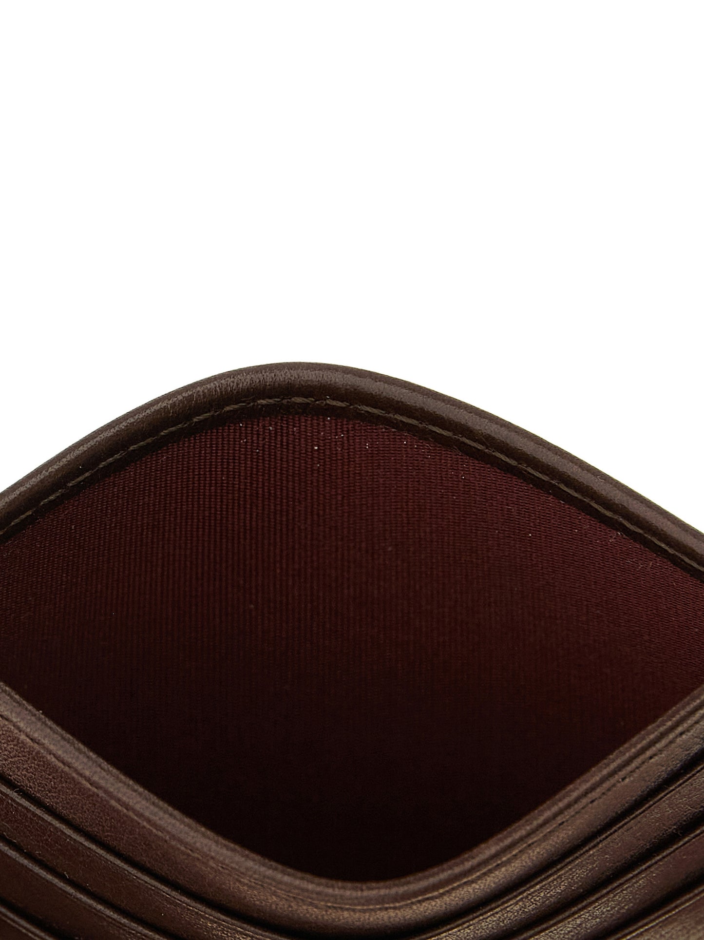 Brunello Cucinelli Men Leather Cardholder BRUNELLO CUCINELLI